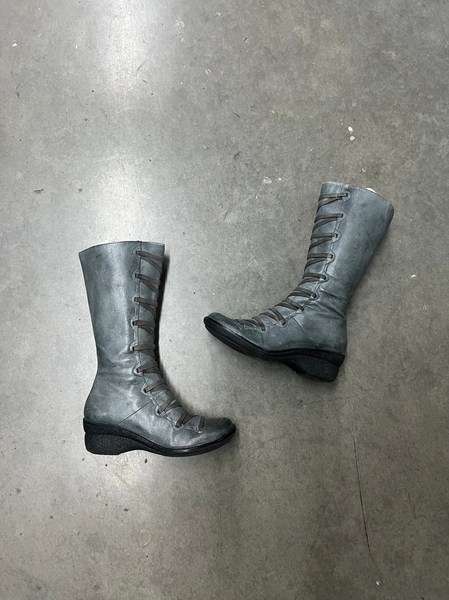 Vintage laceup boots