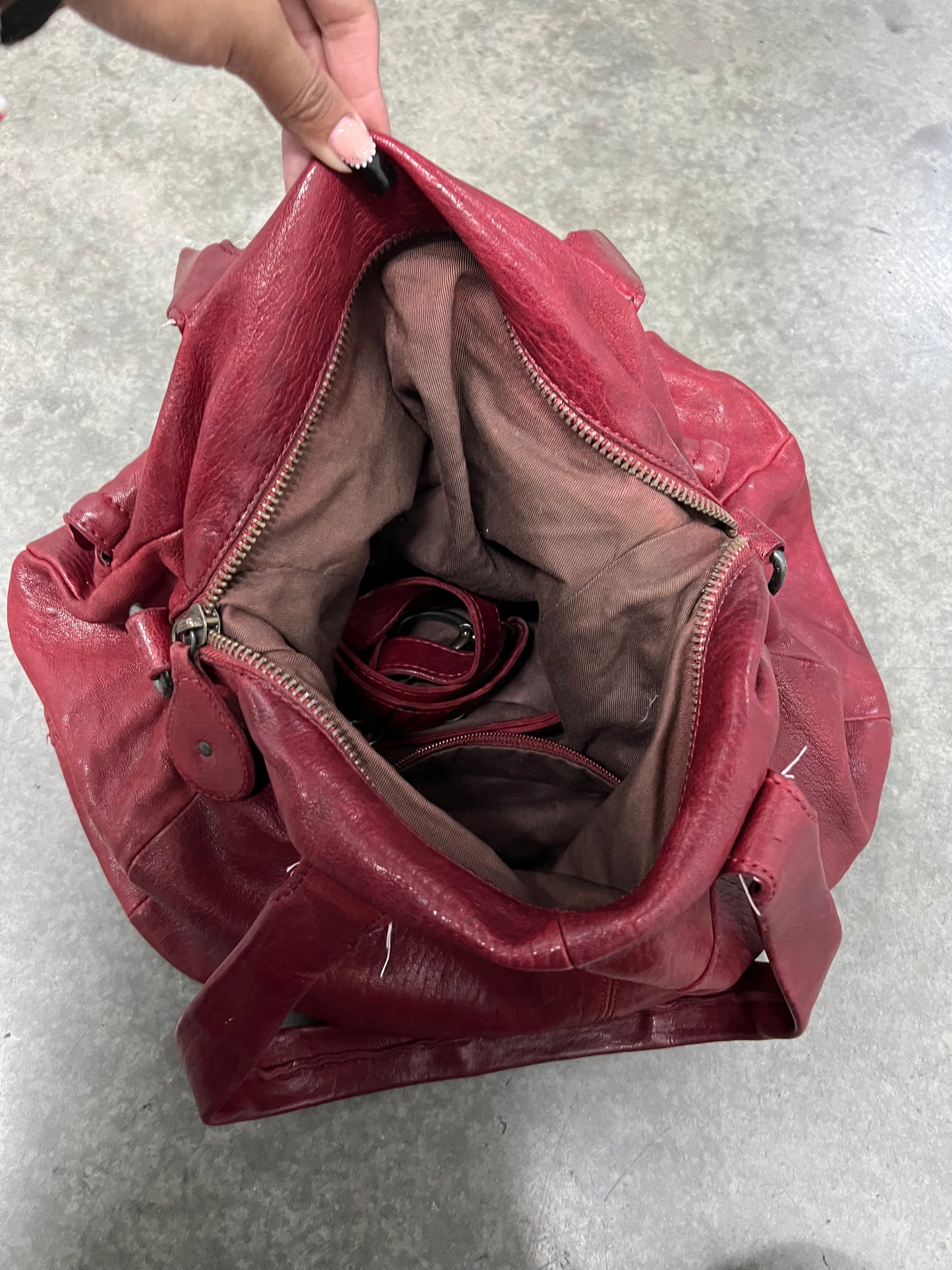 Vintage leather purse