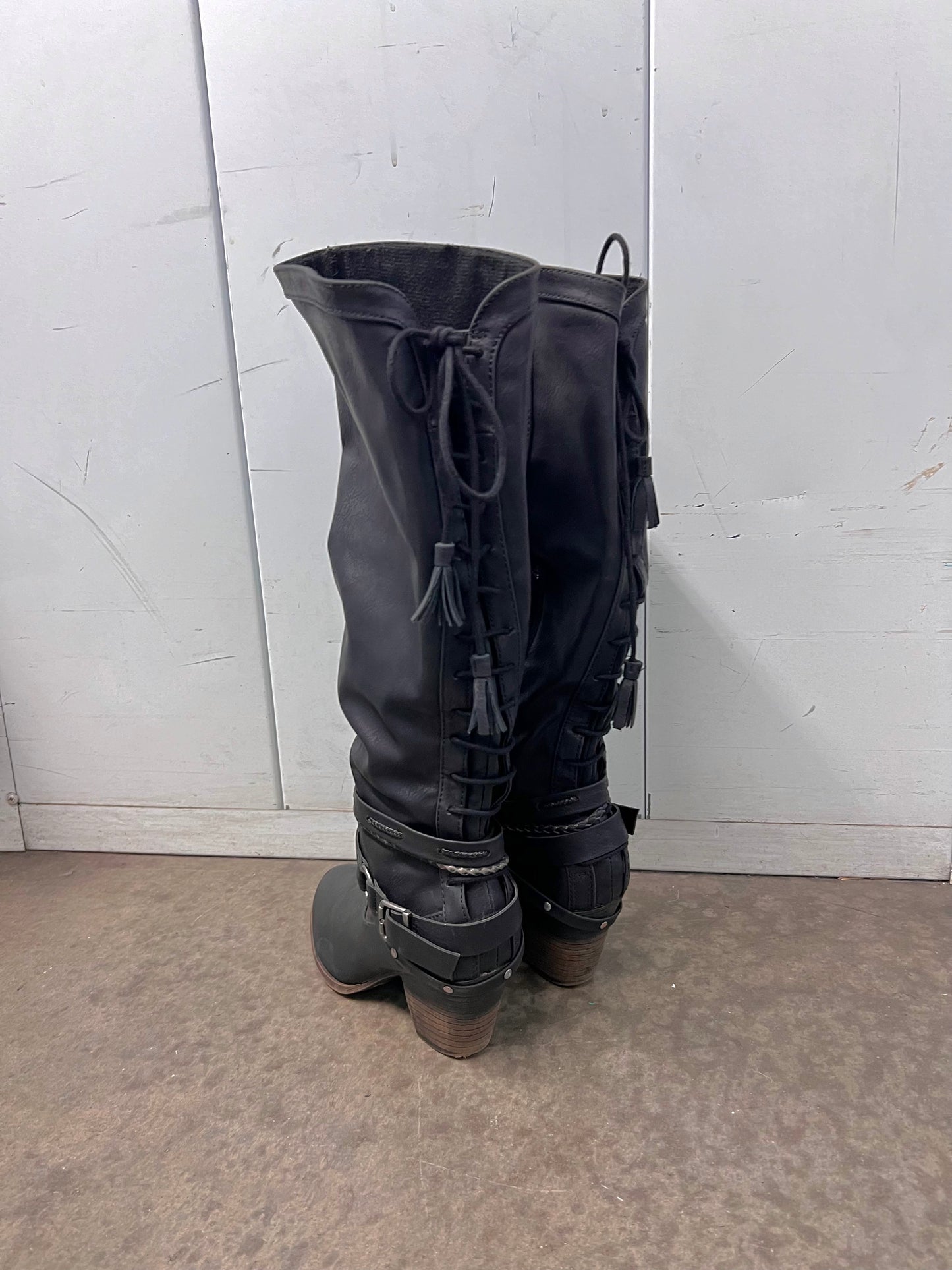 Vintage laceup boots