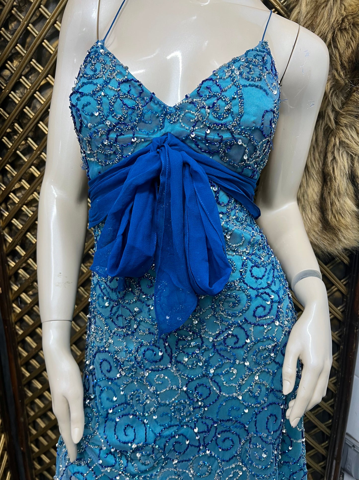 Vintage beaded dress
