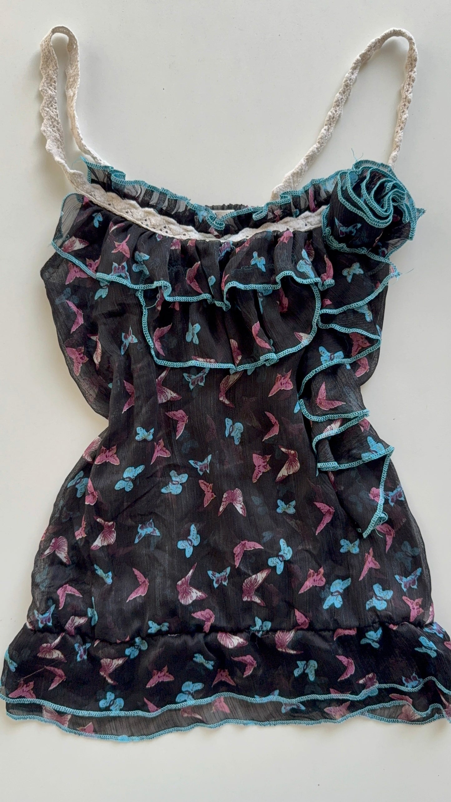 Vintage butterfly top