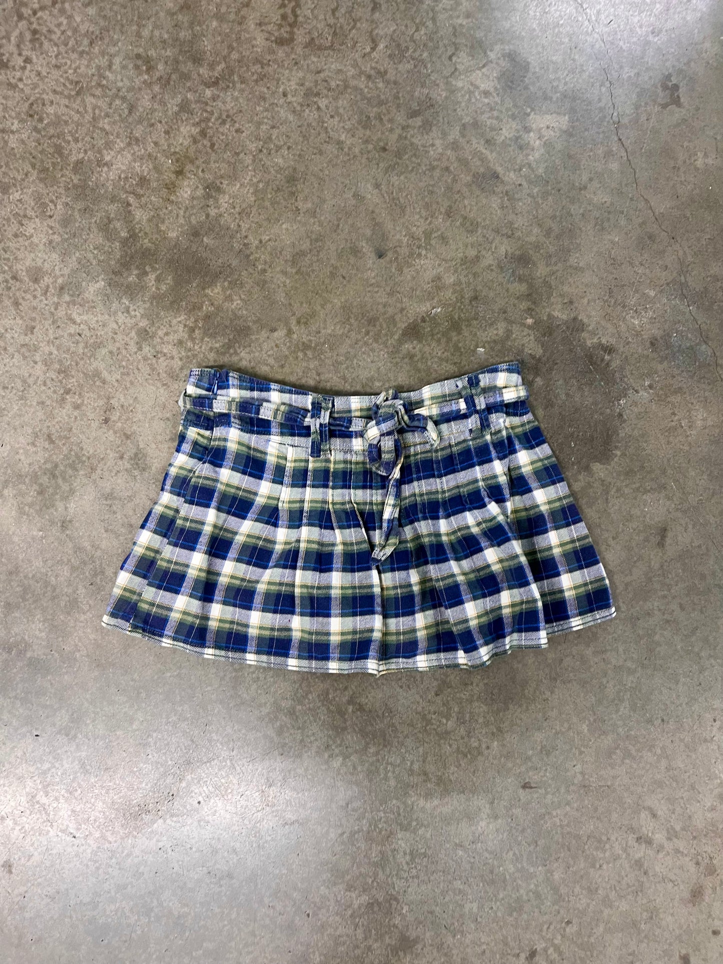 Vintage Abercrombie plaid skirt