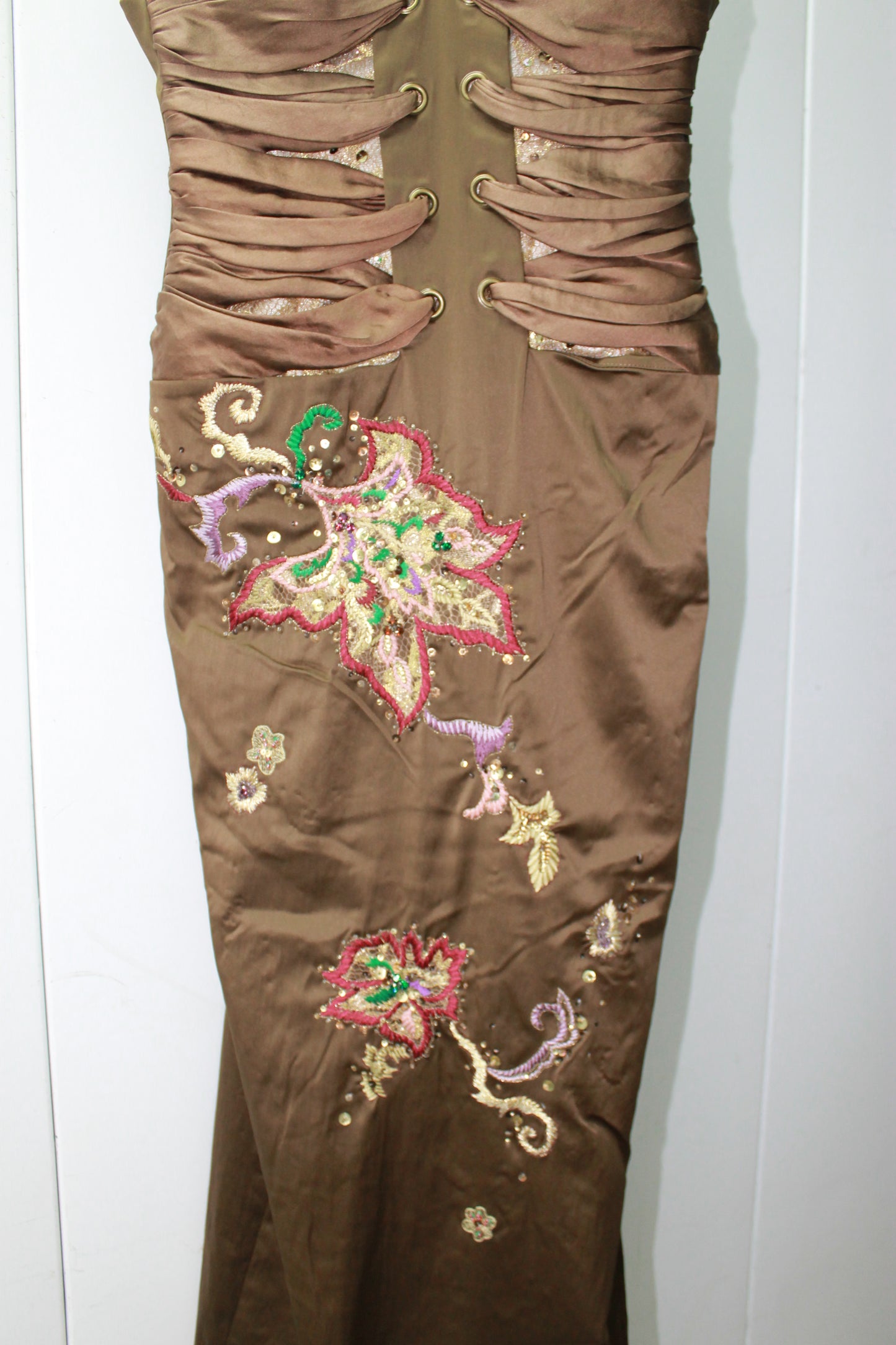 Vintage mandalay ribbon lace dress