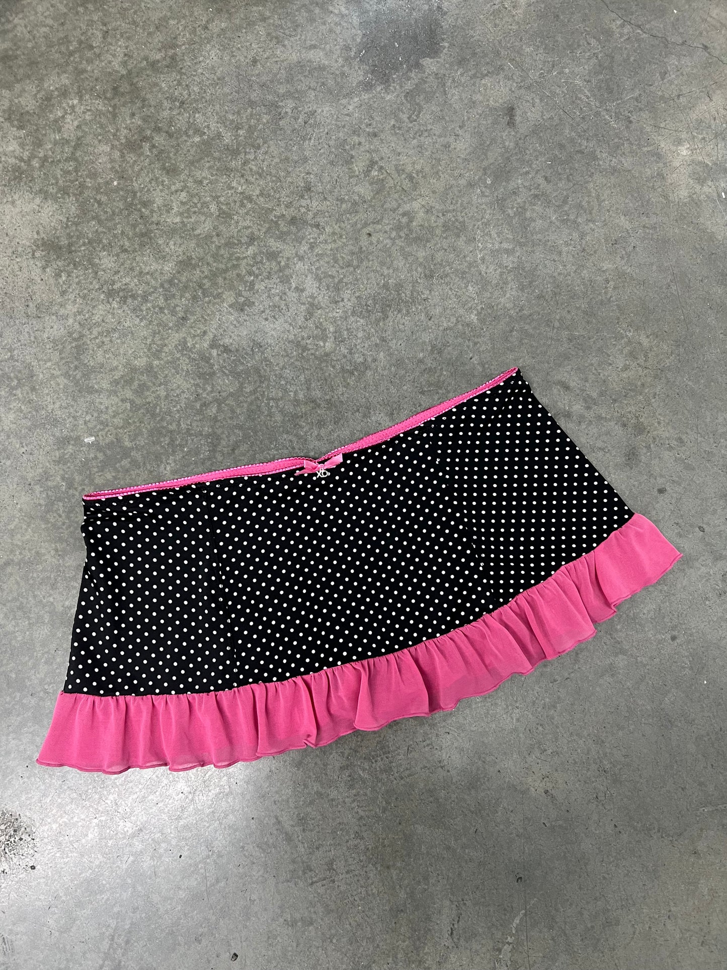 Vintage polkadot skirt