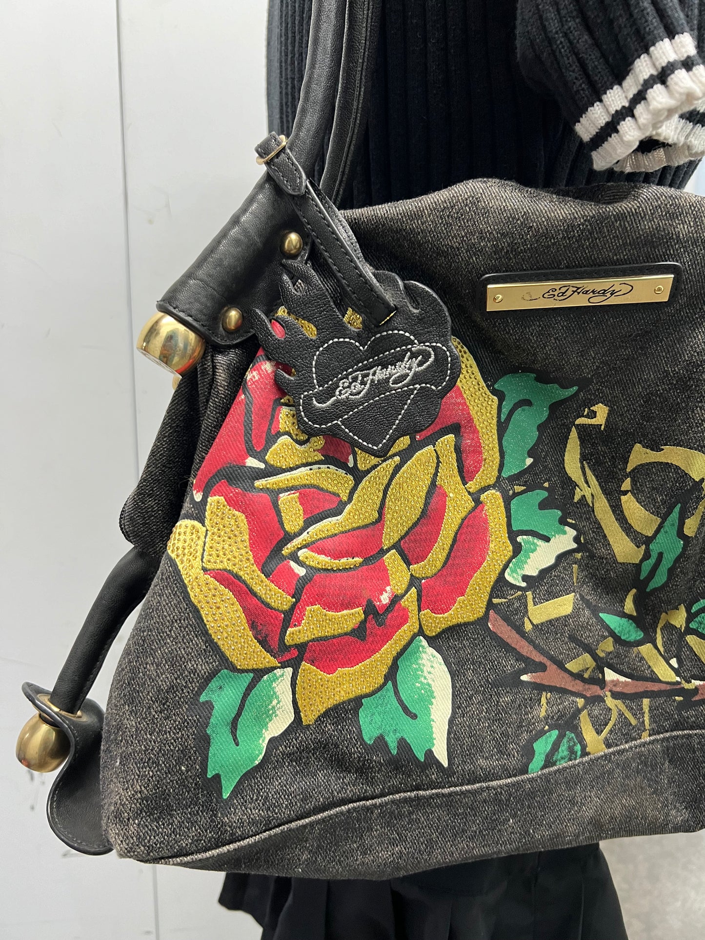 Vintage Ed Hardy handbag