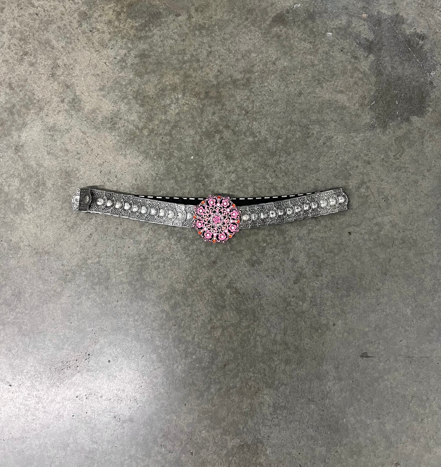 Vintage silver belt