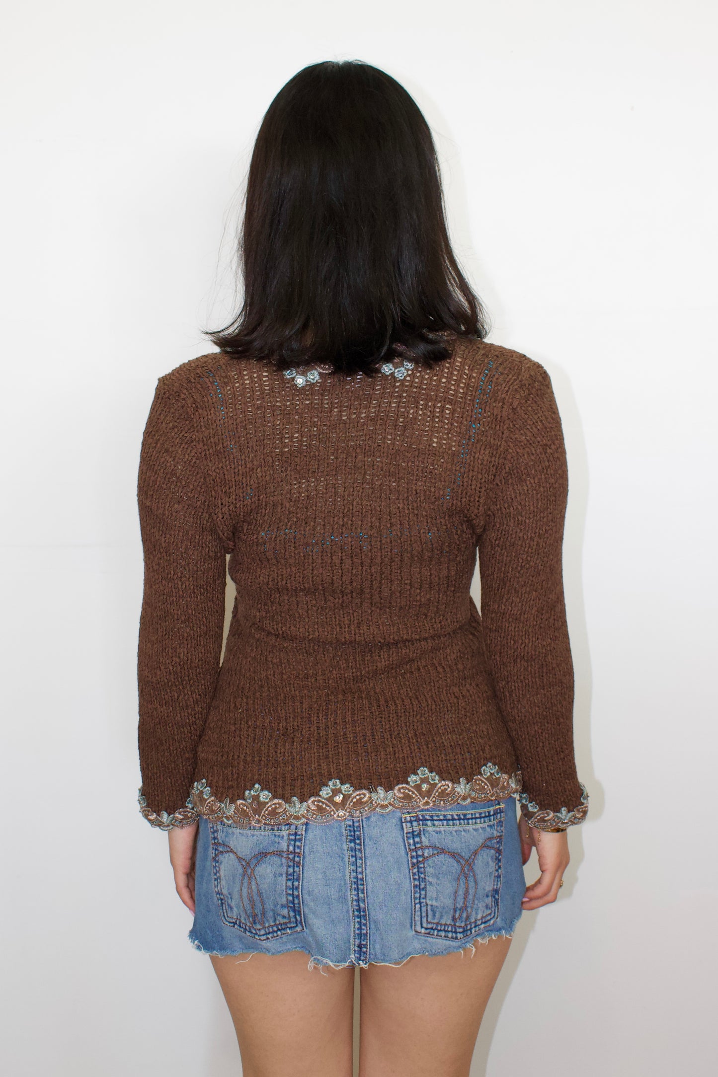 Vintage knitted fairy top