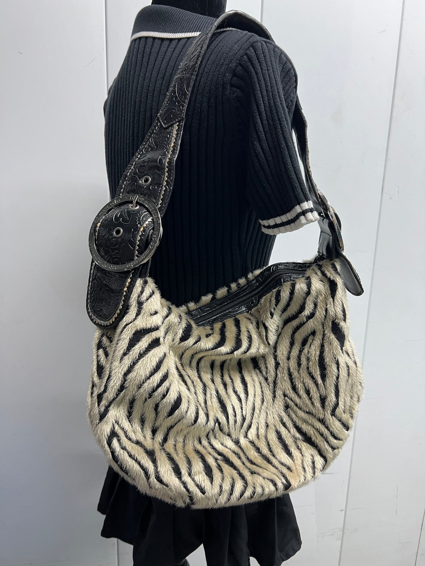 Vintage fur handbag