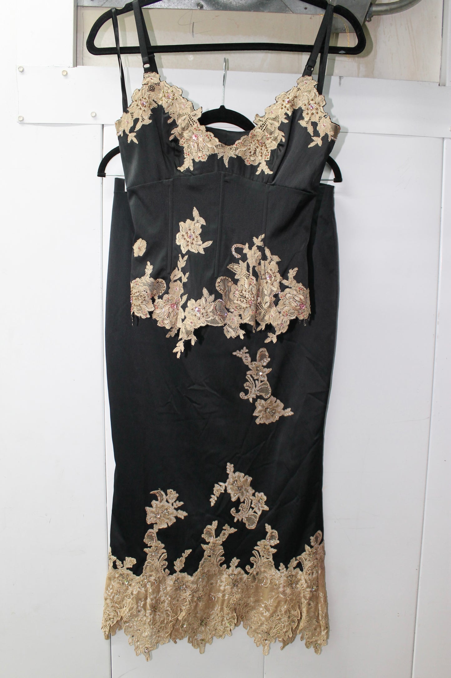 Mandalay black lace set