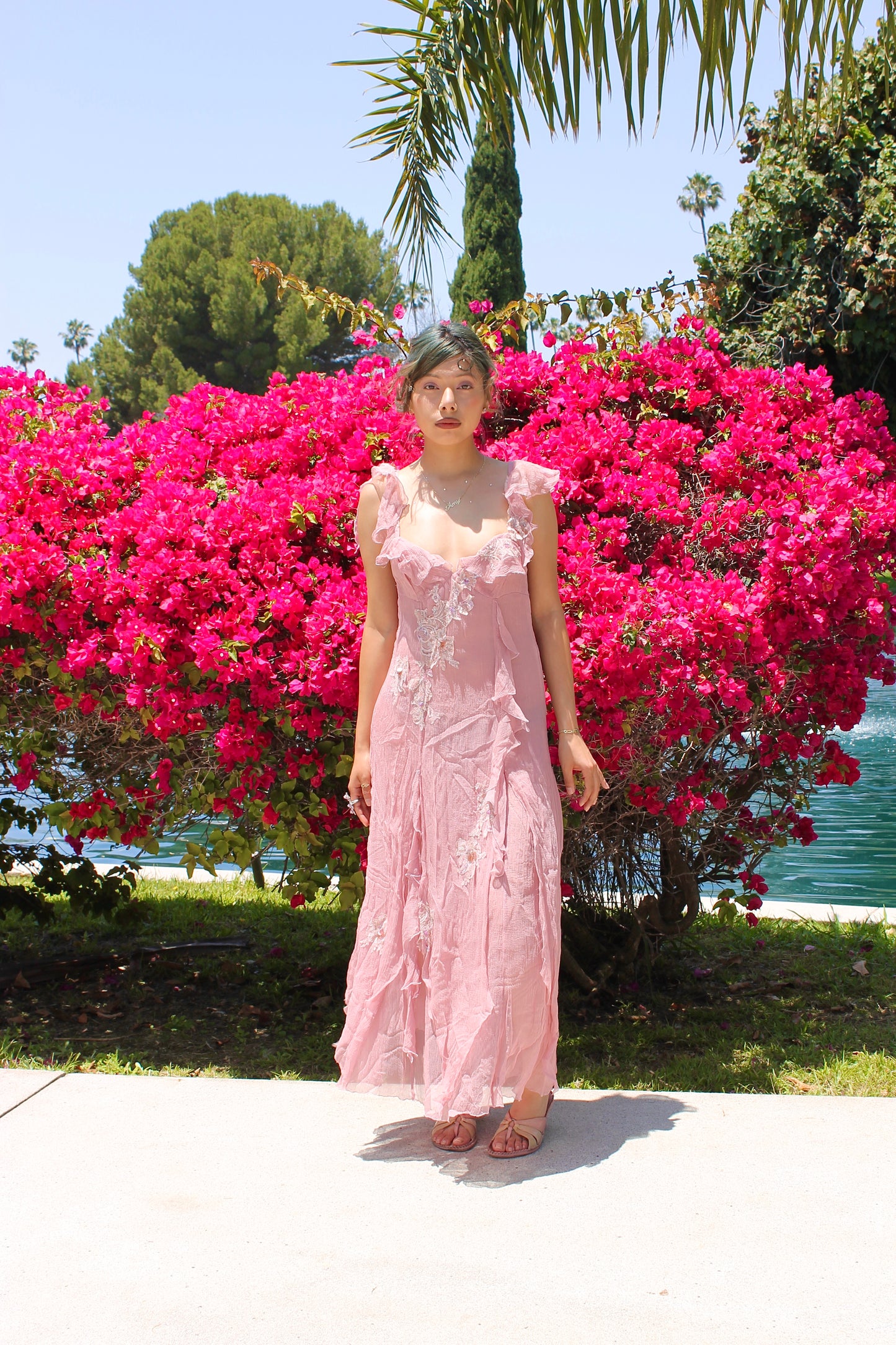Silk fairy dress