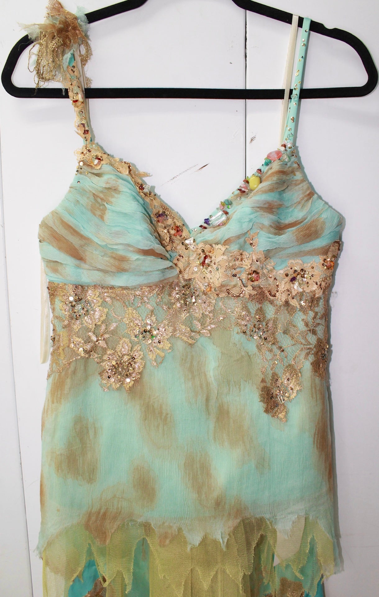 Vintage mermaid green set