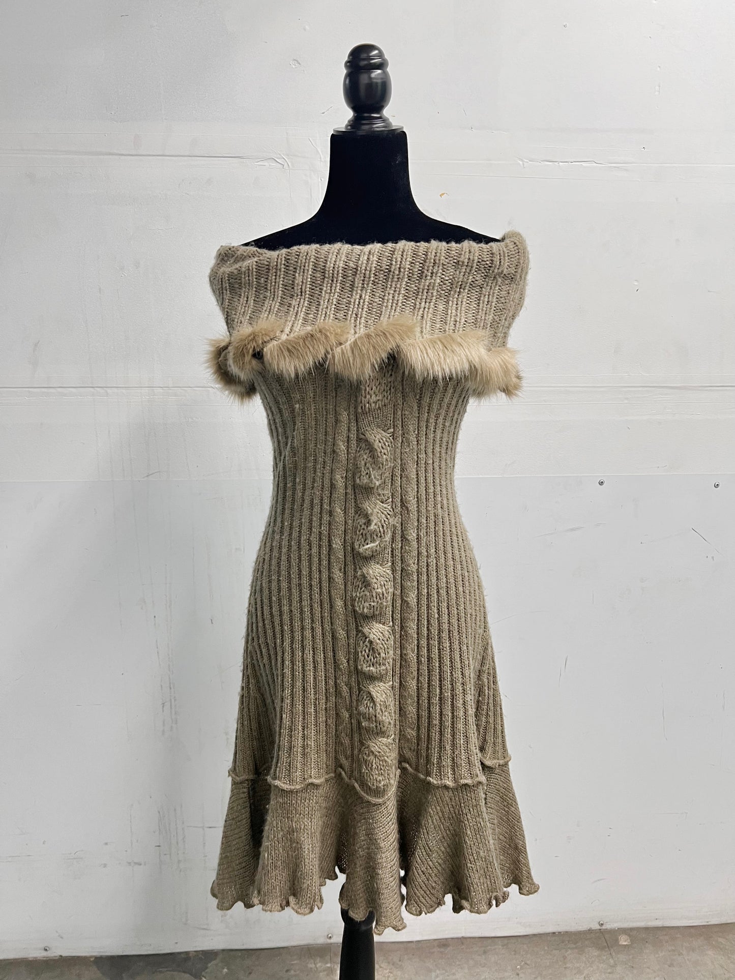 Vintage knitted dress