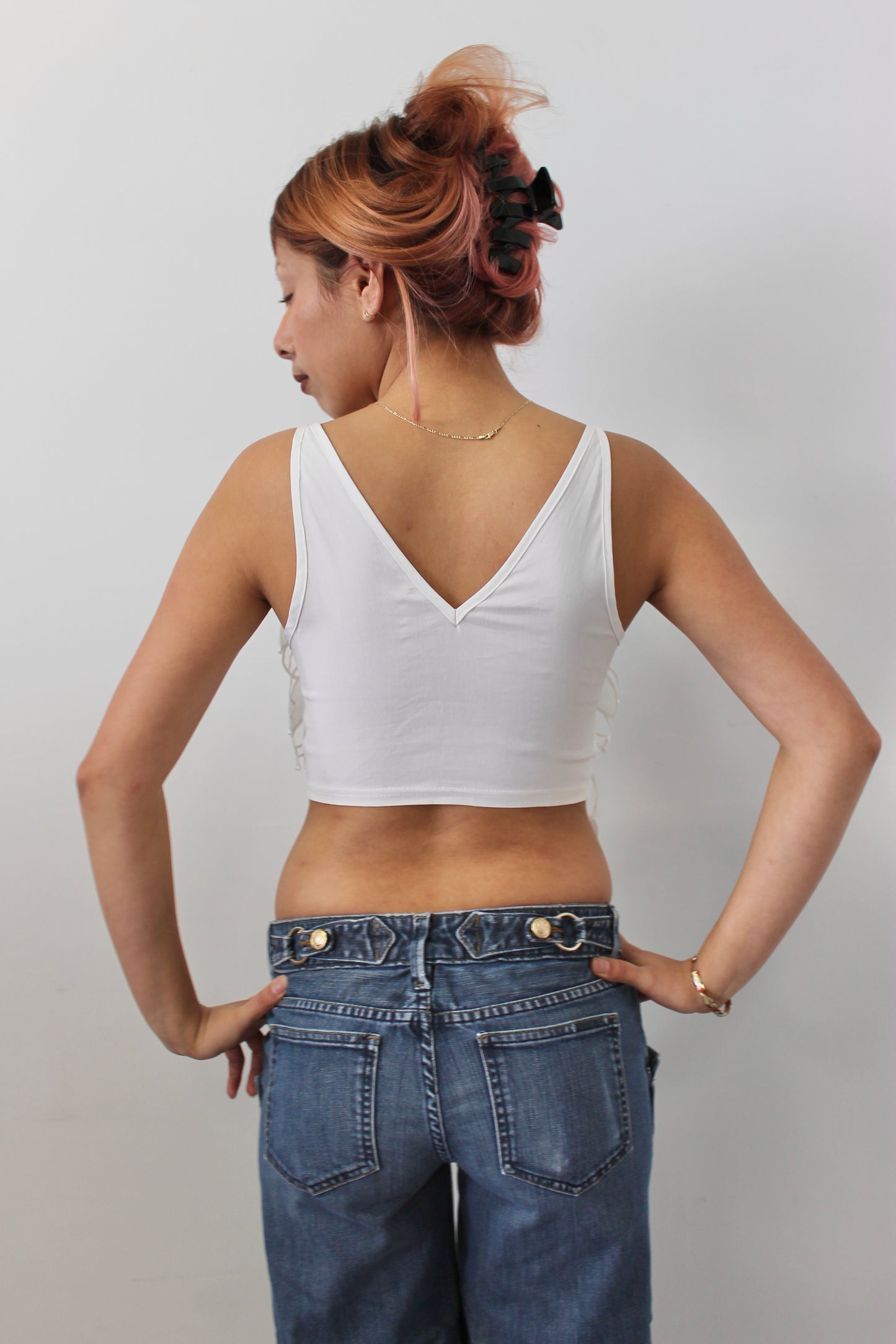 Vintage butterfly top