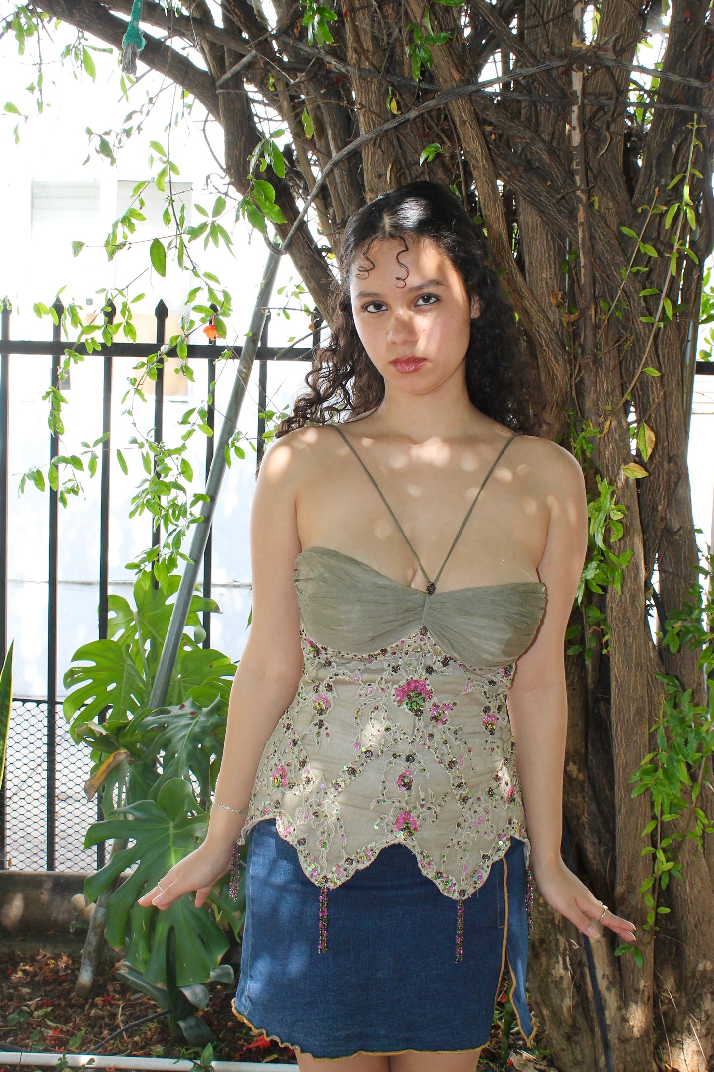 Fairy beaded halter