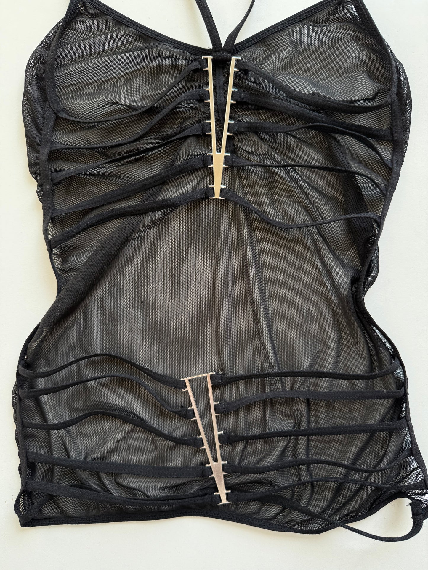 Vintage mesh cami top