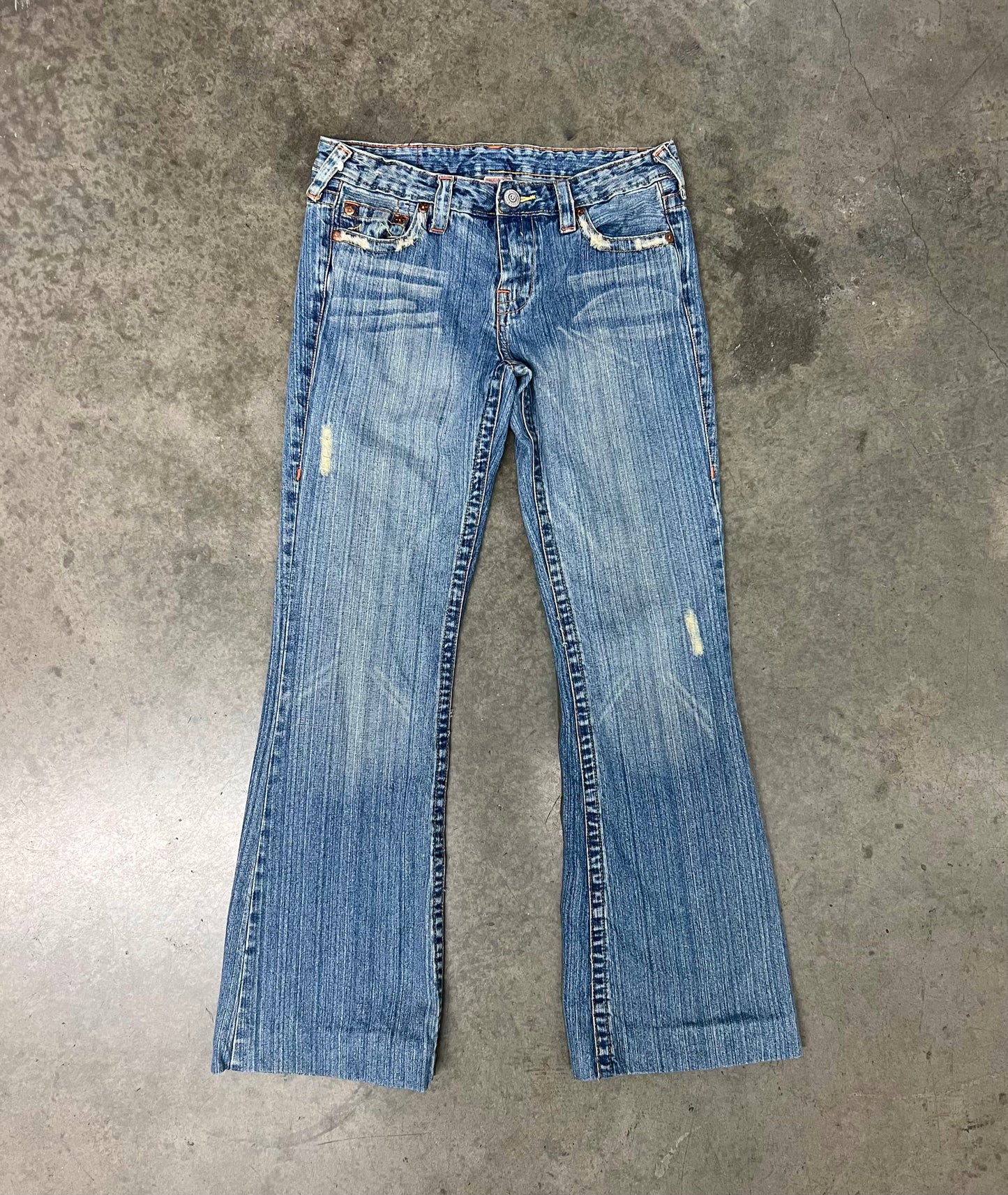2000’s true religion embroidered jeans