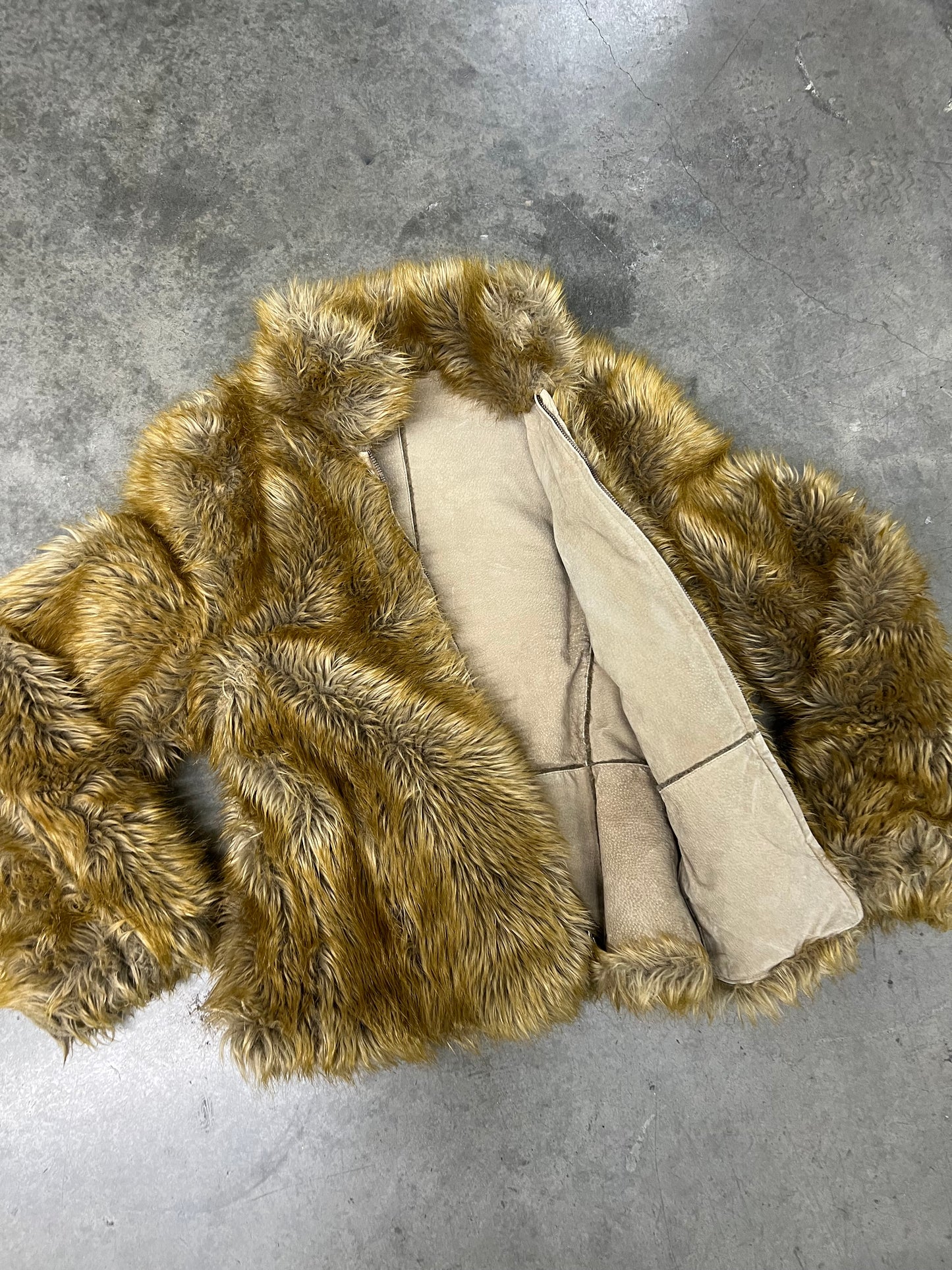 Vintage faux fur jacket