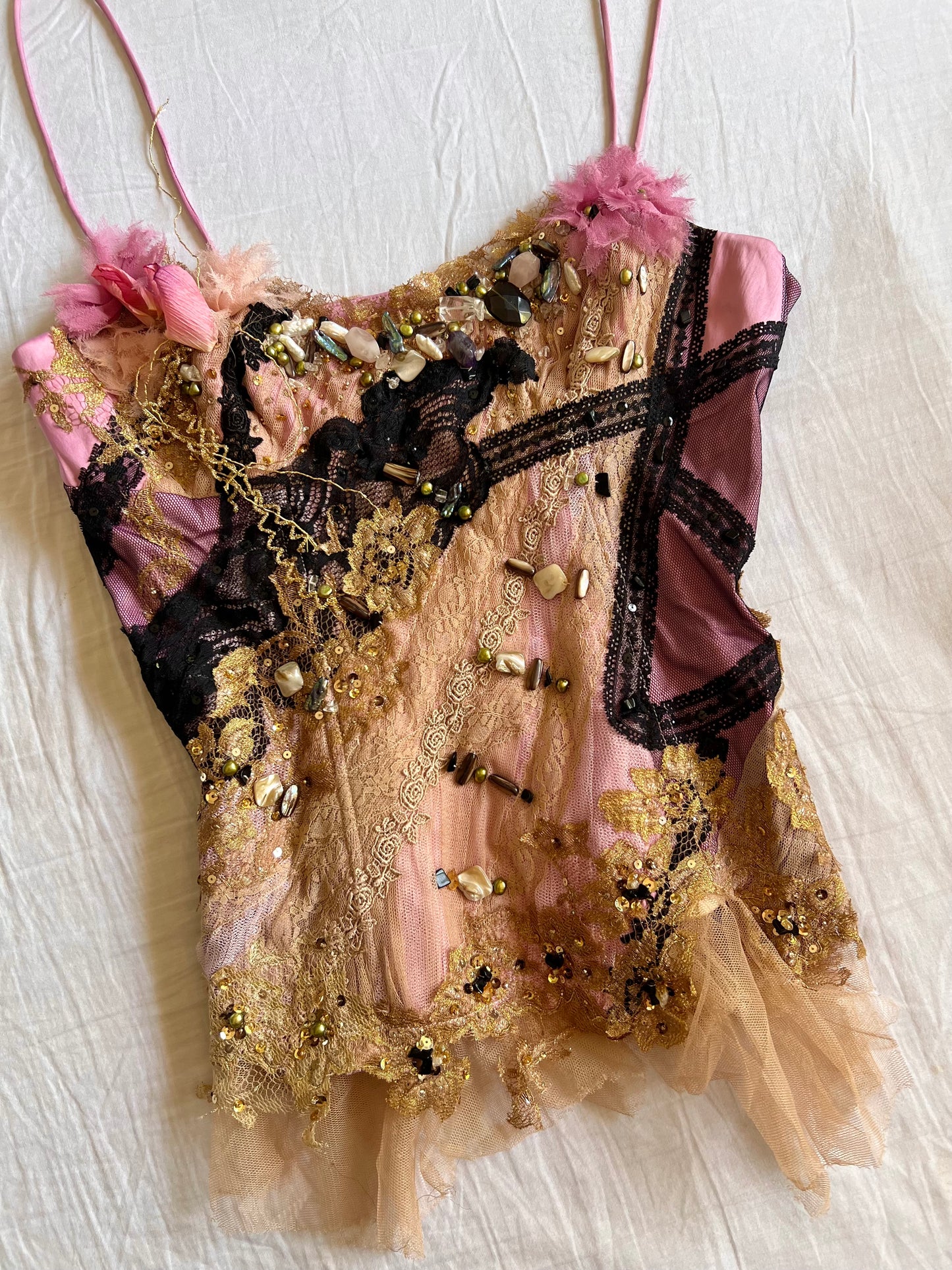 Lace fairy corset top