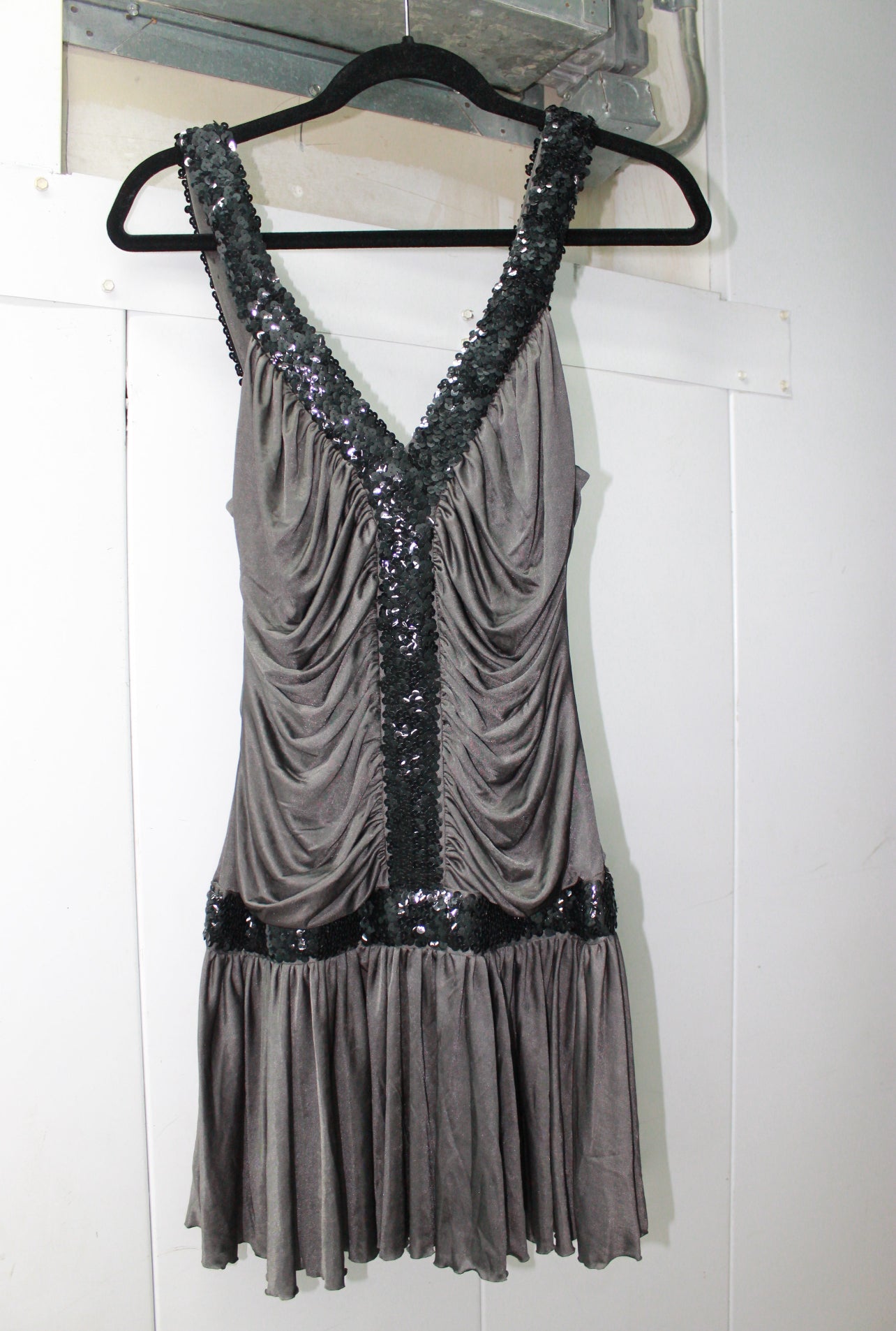 Vintage mandalay grey minidress