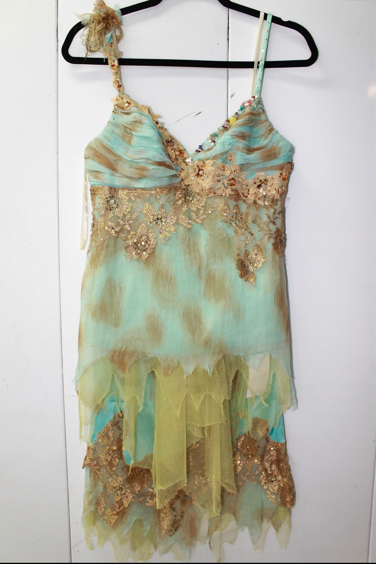 Vintage mermaid green set