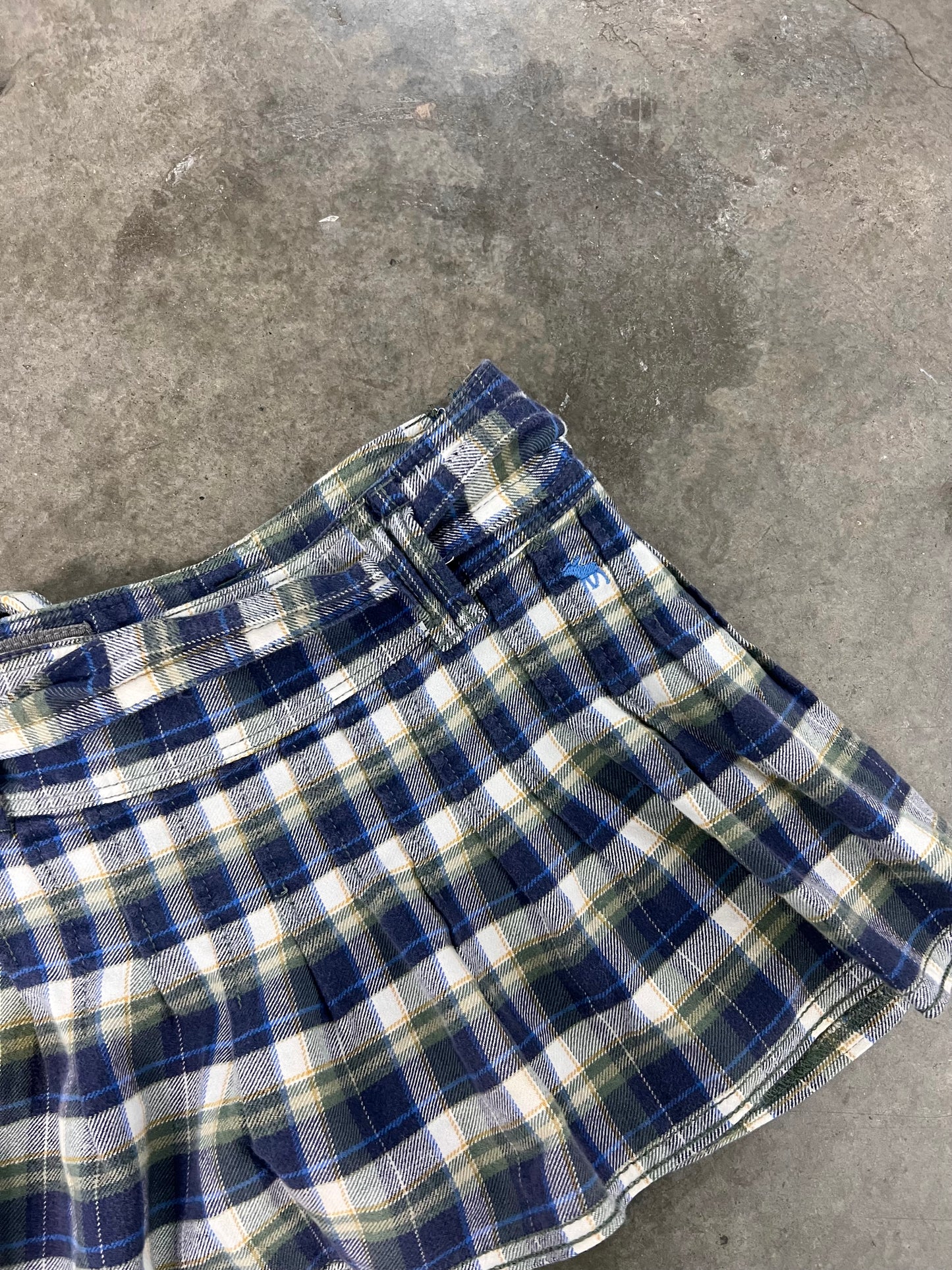 Vintage Abercrombie plaid skirt