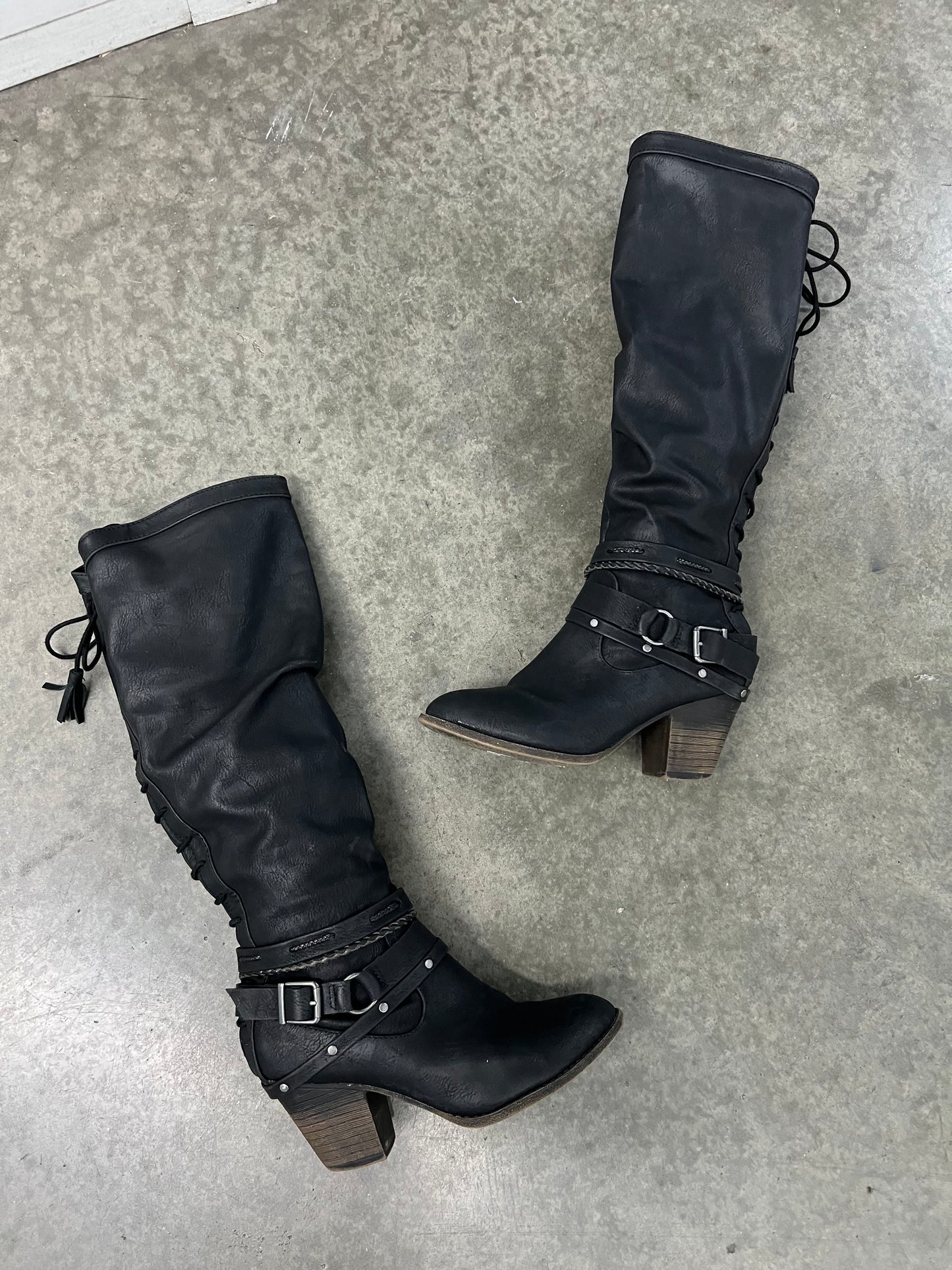 Vintage laceup boots