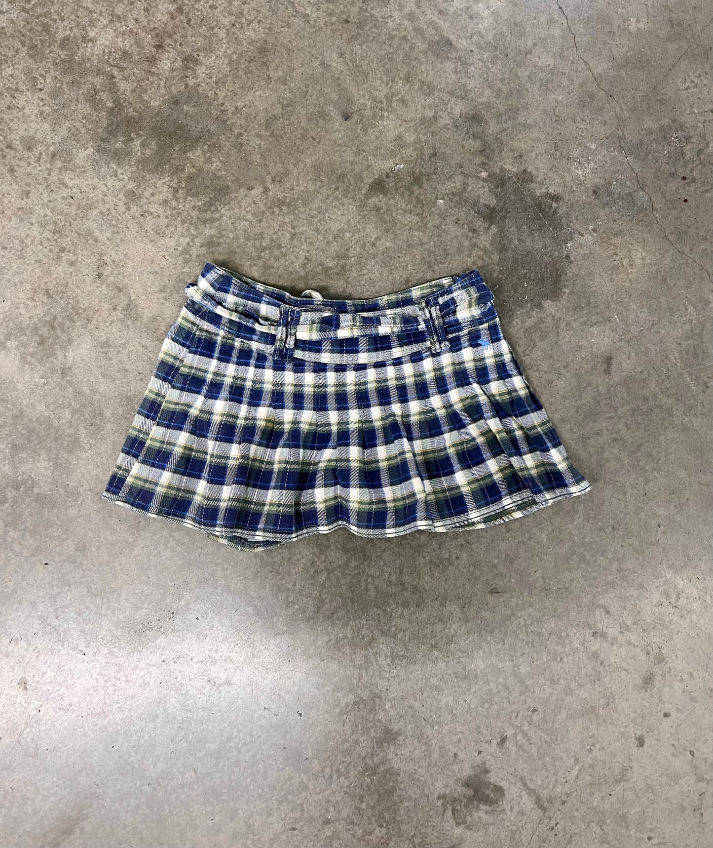 Vintage Abercrombie plaid skirt