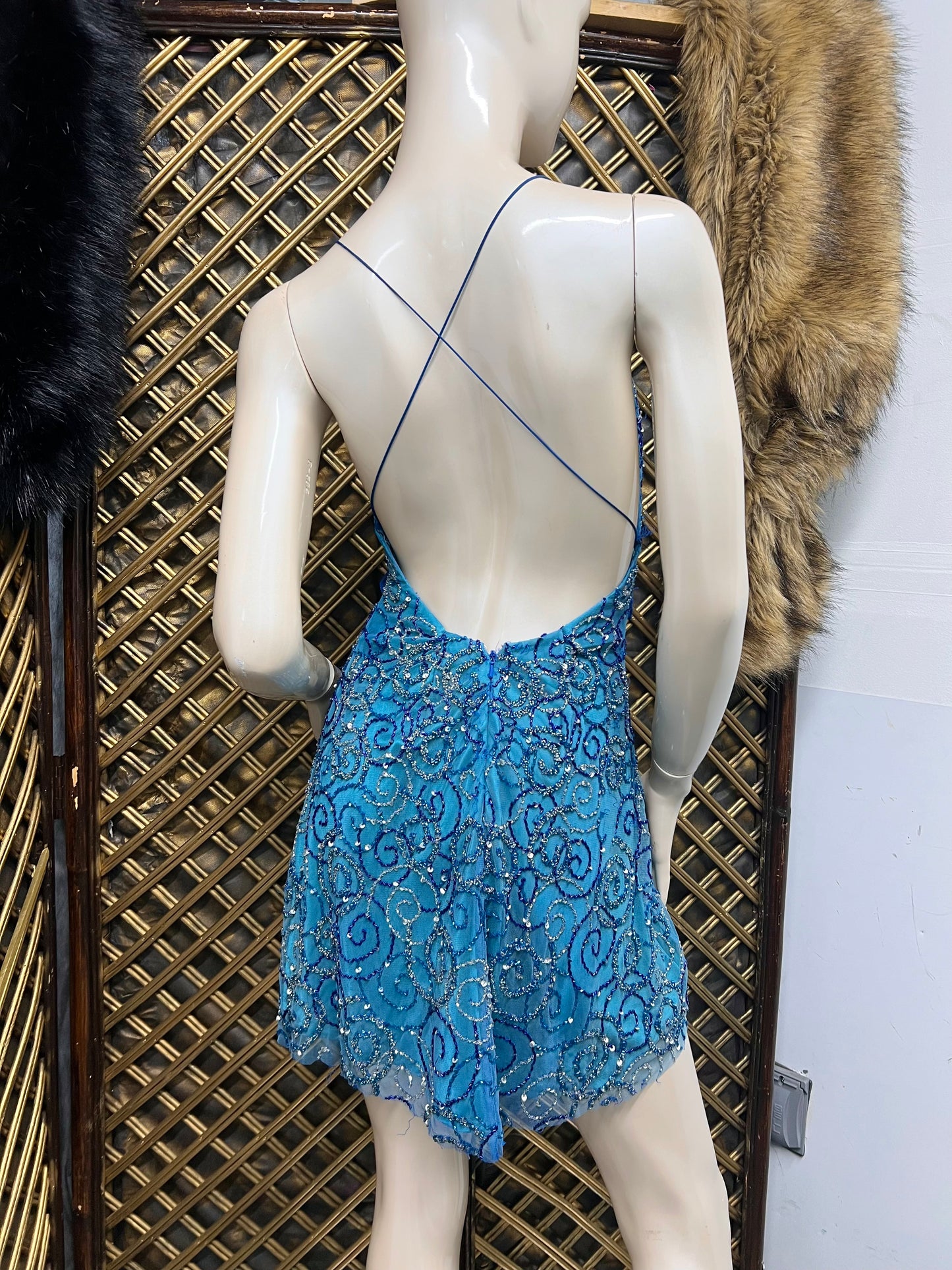 Vintage beaded dress