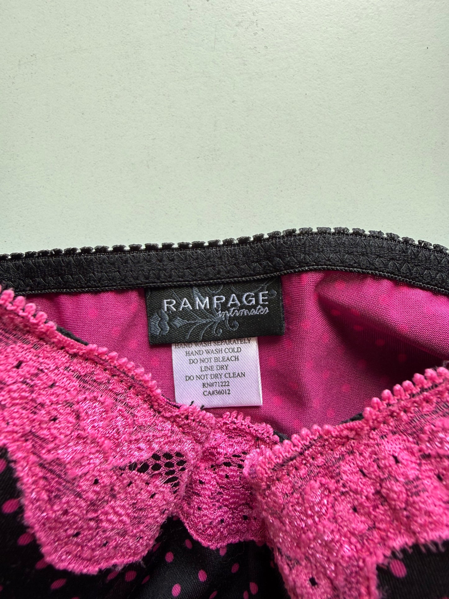 Vintage polkadot slip dress