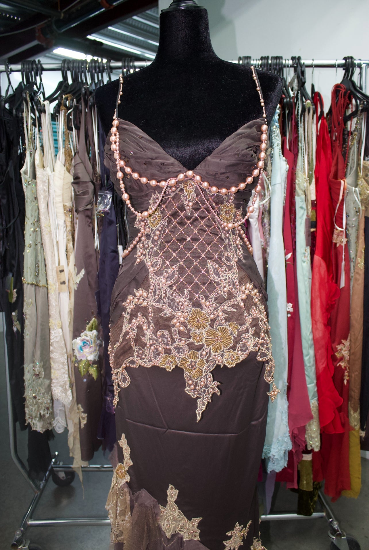 The pearl beaded set