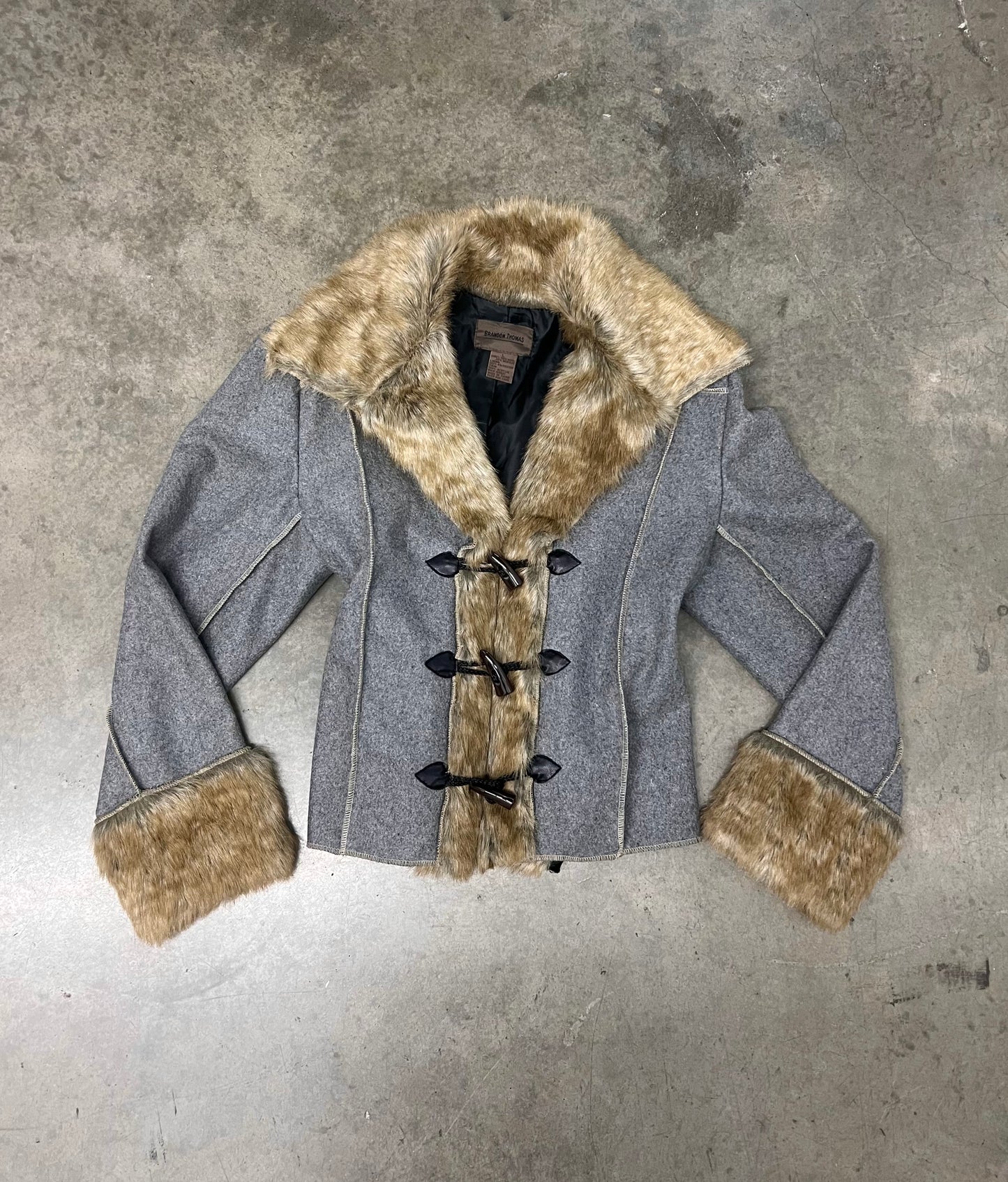 Vintage fur pennylane coat