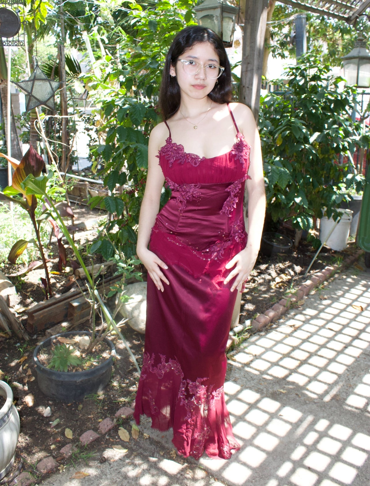 Burgandy fairy set