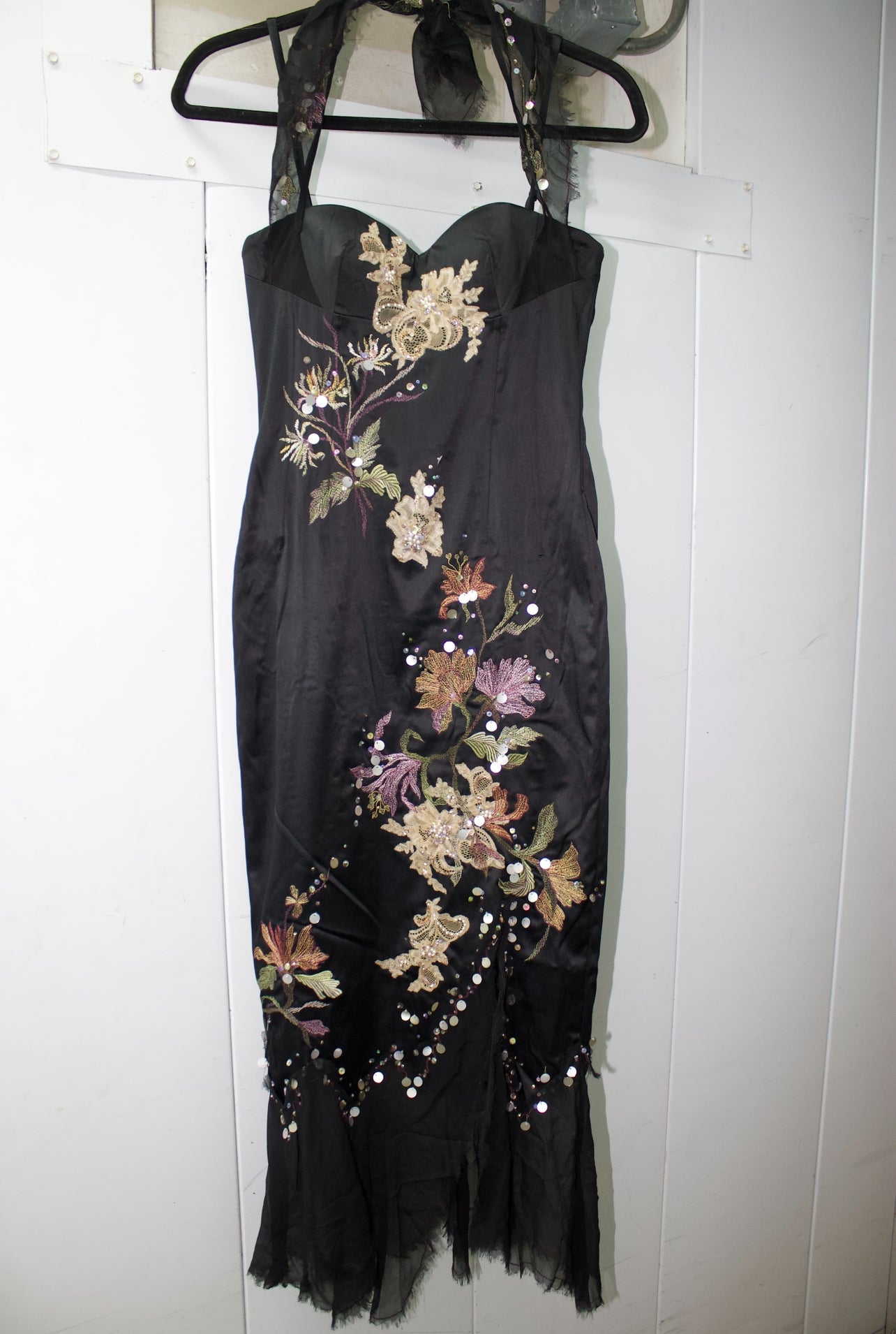 Vintage mandalay halter dress
