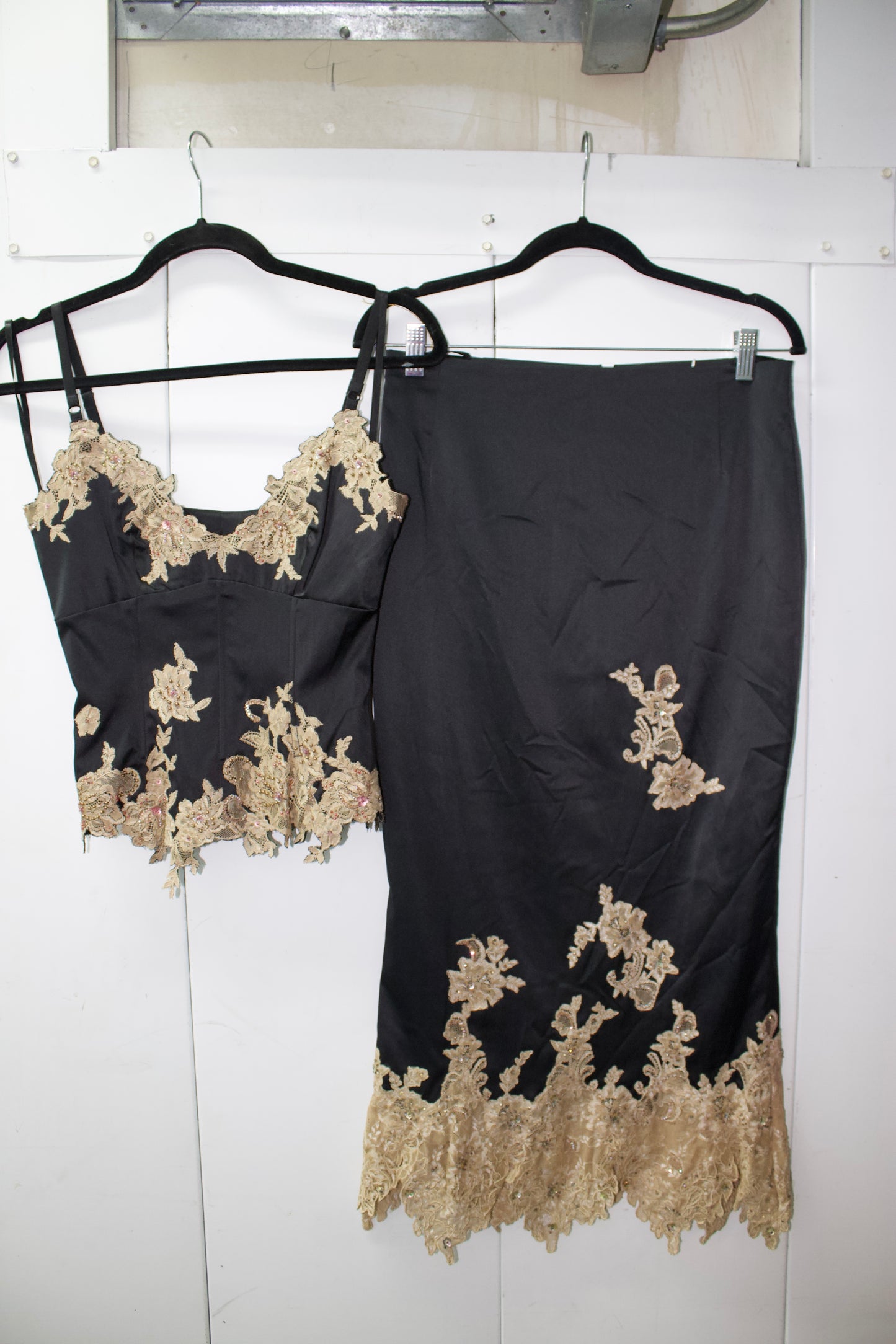 Mandalay black lace set