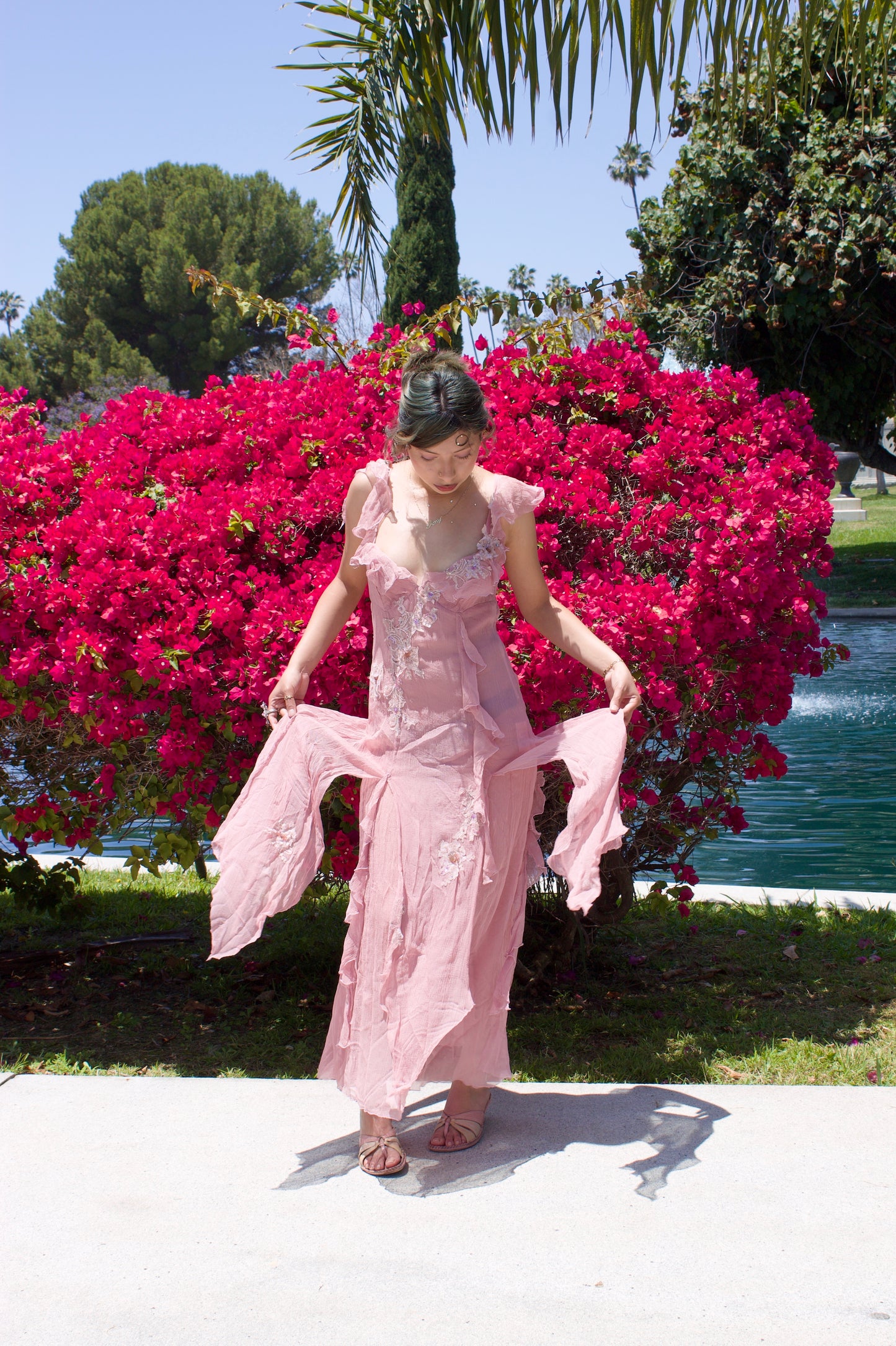 Silk fairy dress