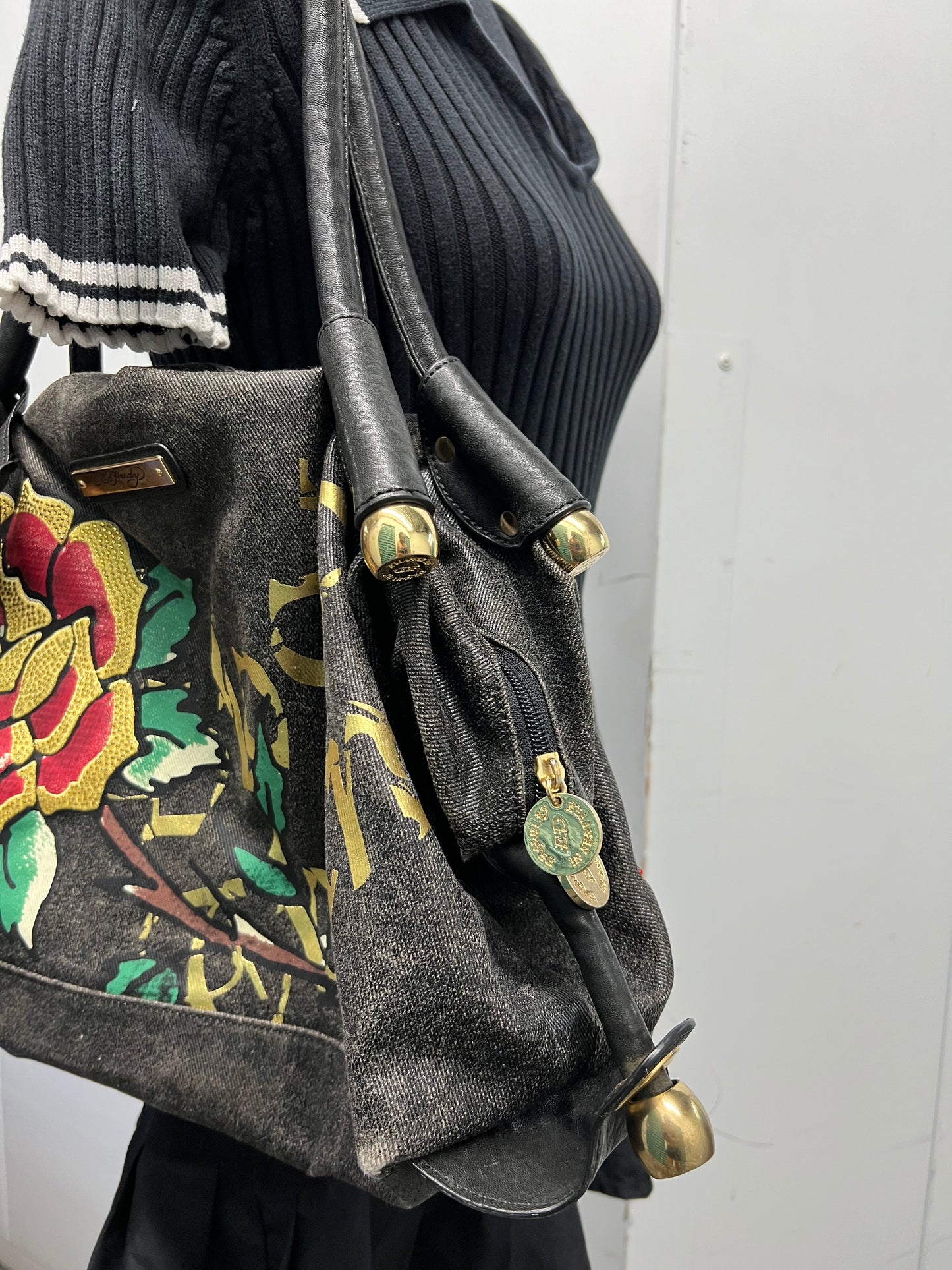 Vintage Ed Hardy handbag