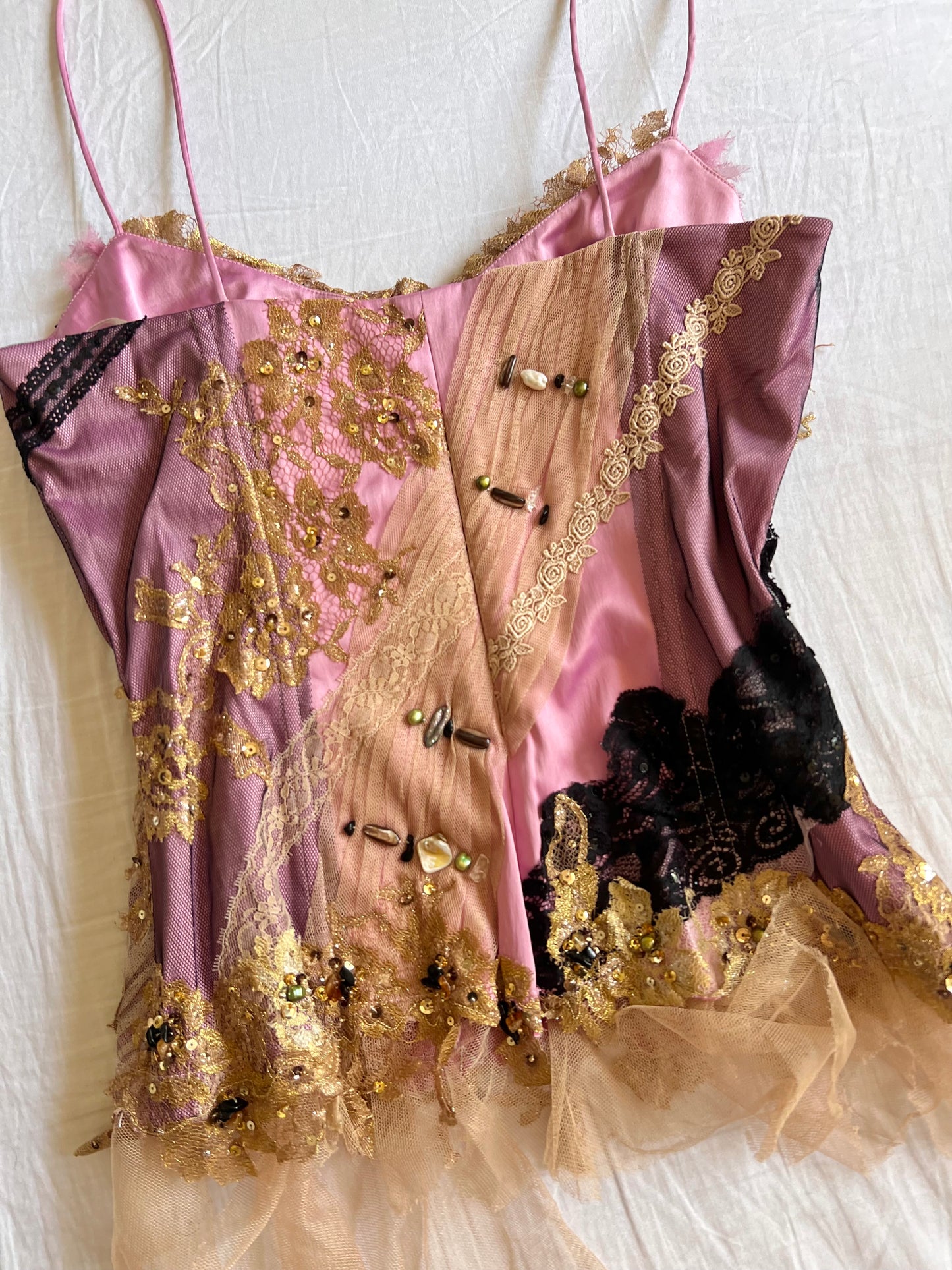 Lace fairy corset top