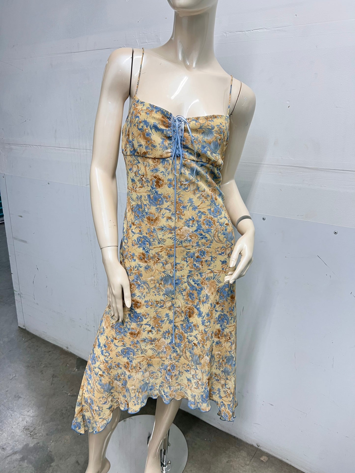 Vintage laceup dress
