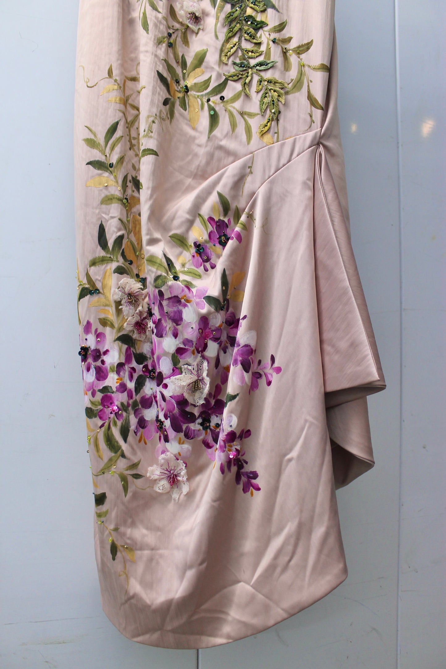 Mandalay hand painted garden dress