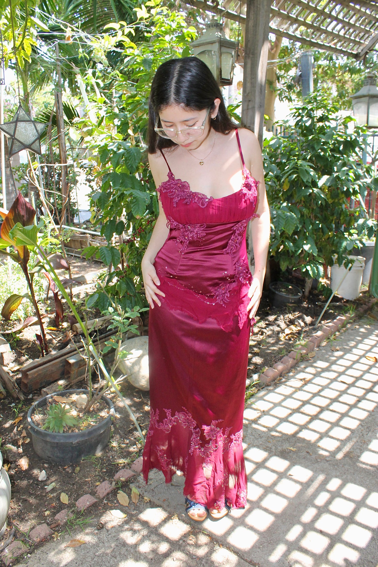 Burgandy fairy set