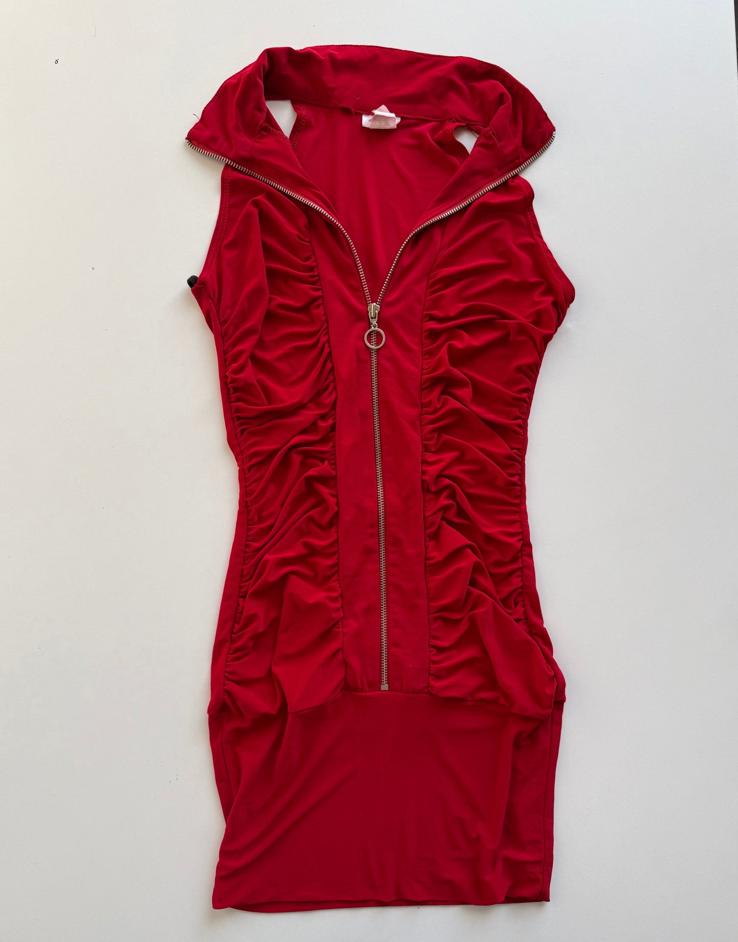 Vintage zipper minidress