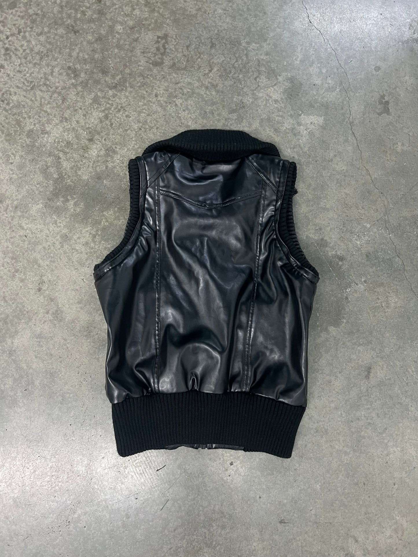 2000’s leather vest