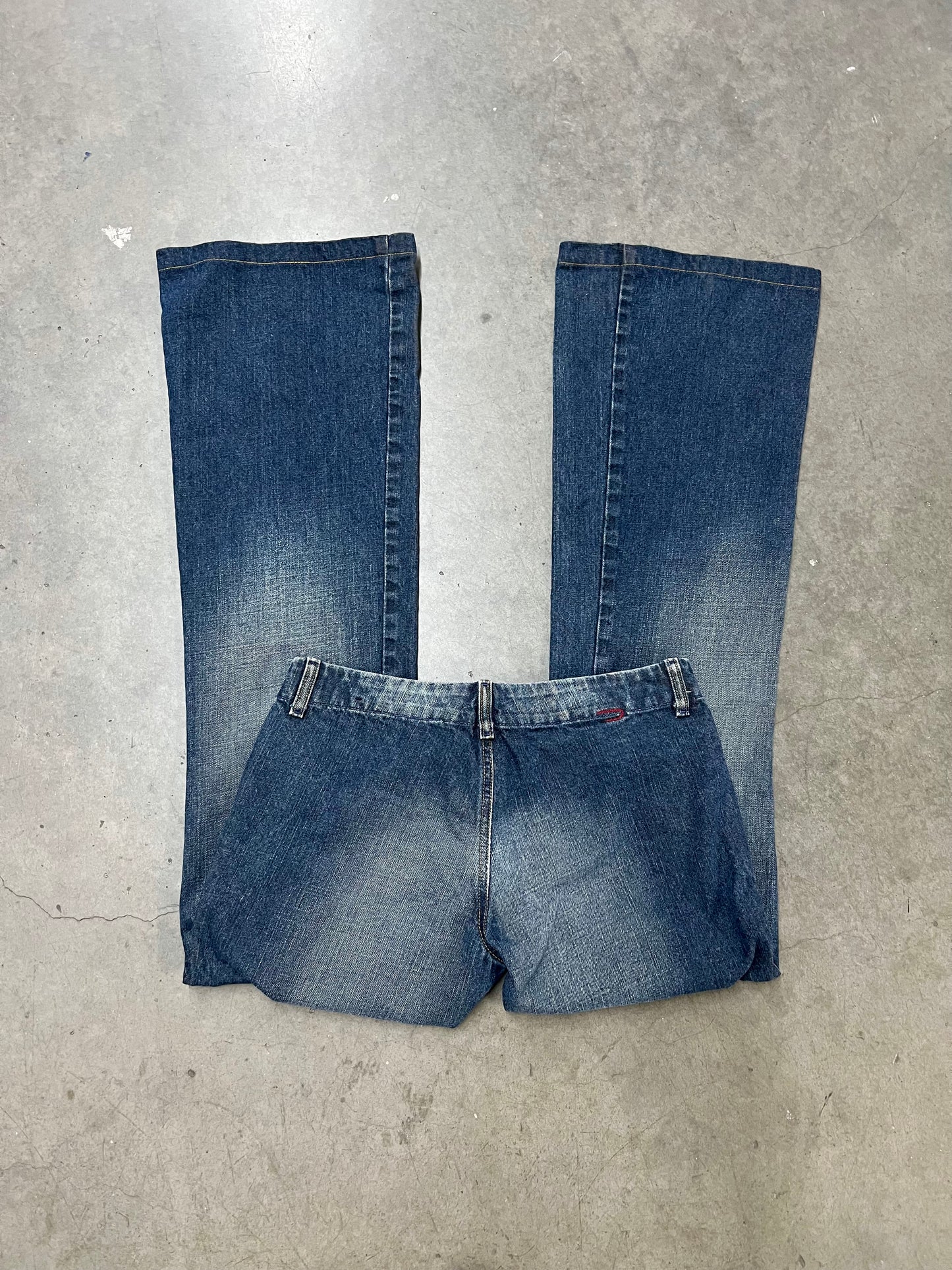 2000’s diesel bootcut jeans