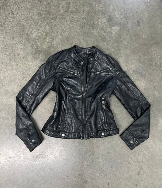 Vintage leather motojacket