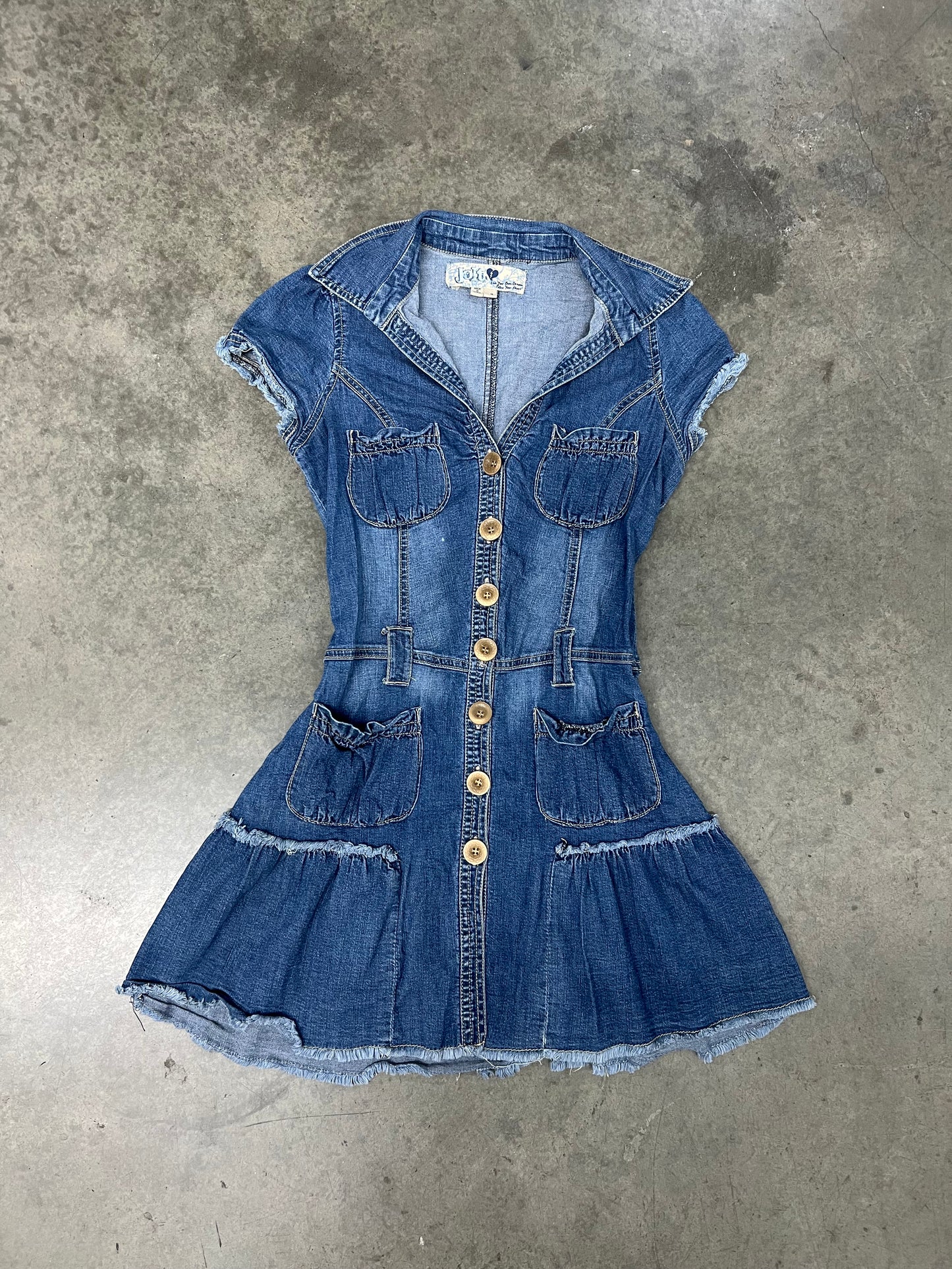 Vintage denim minidress