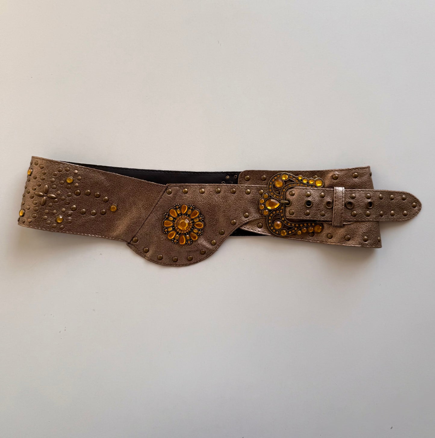 Vintage studded belt