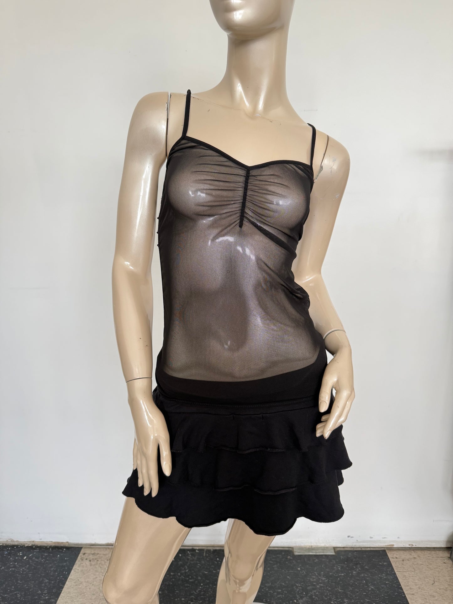 Vintage mesh cami top