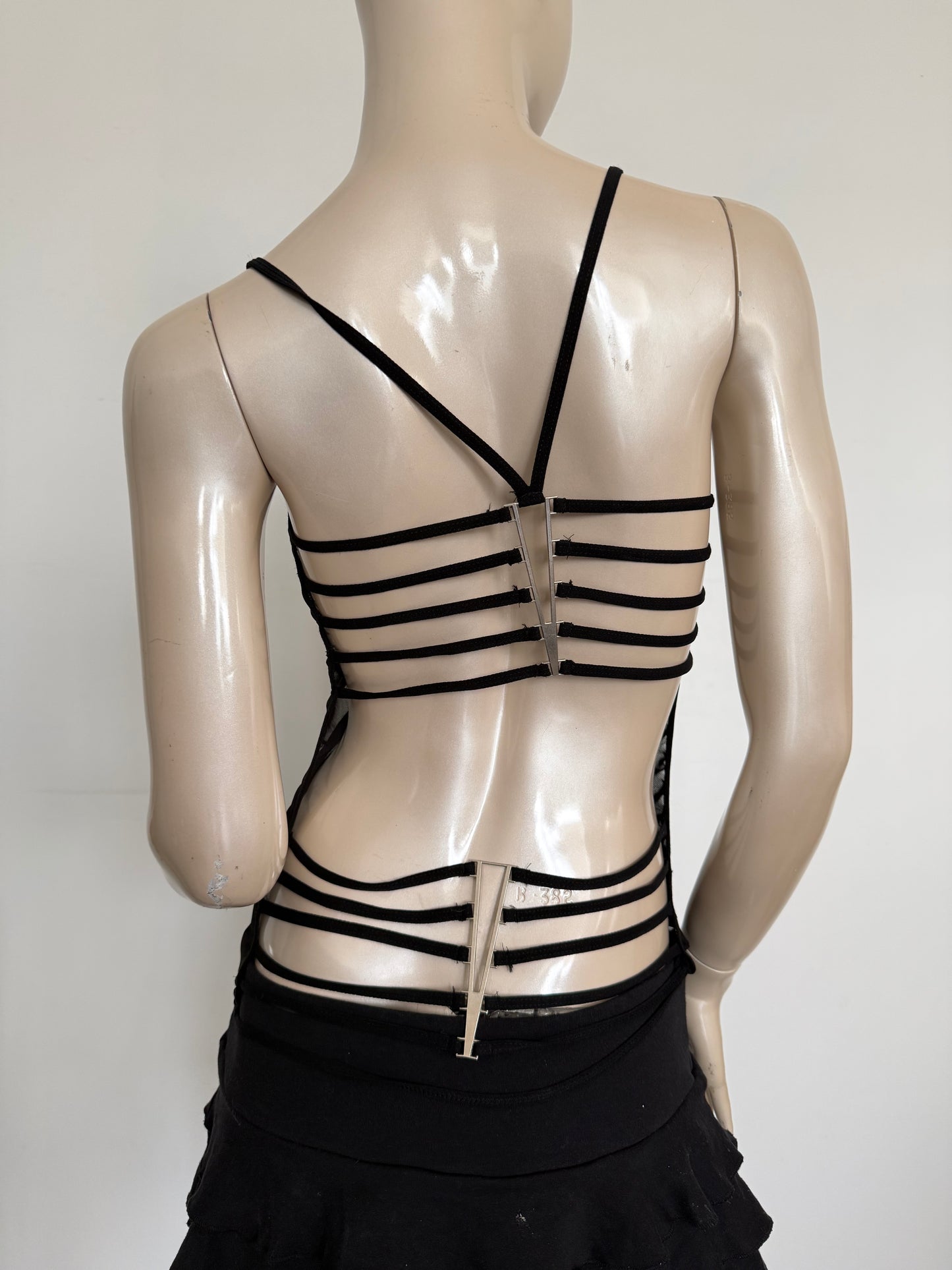 Vintage mesh cami top