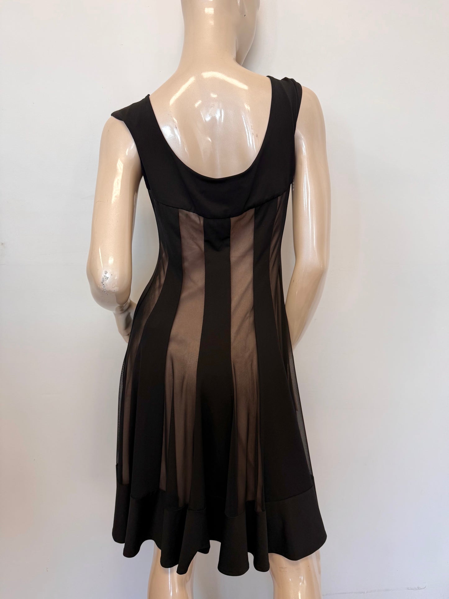 Vintage striped minidress