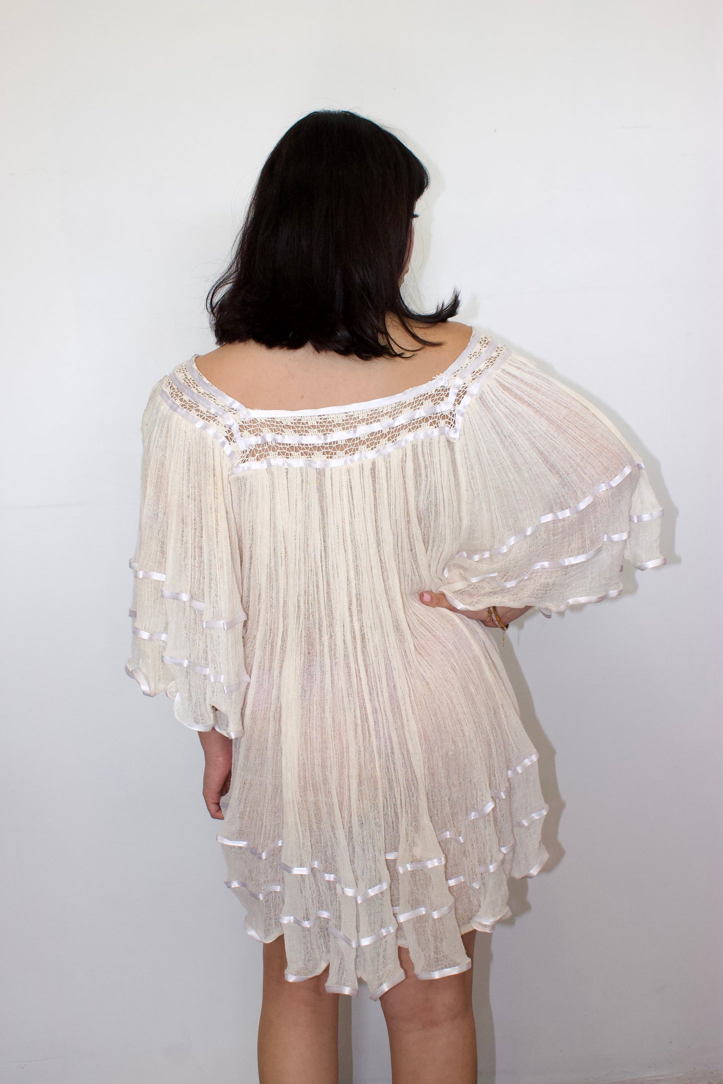 Vintage sheer minidress